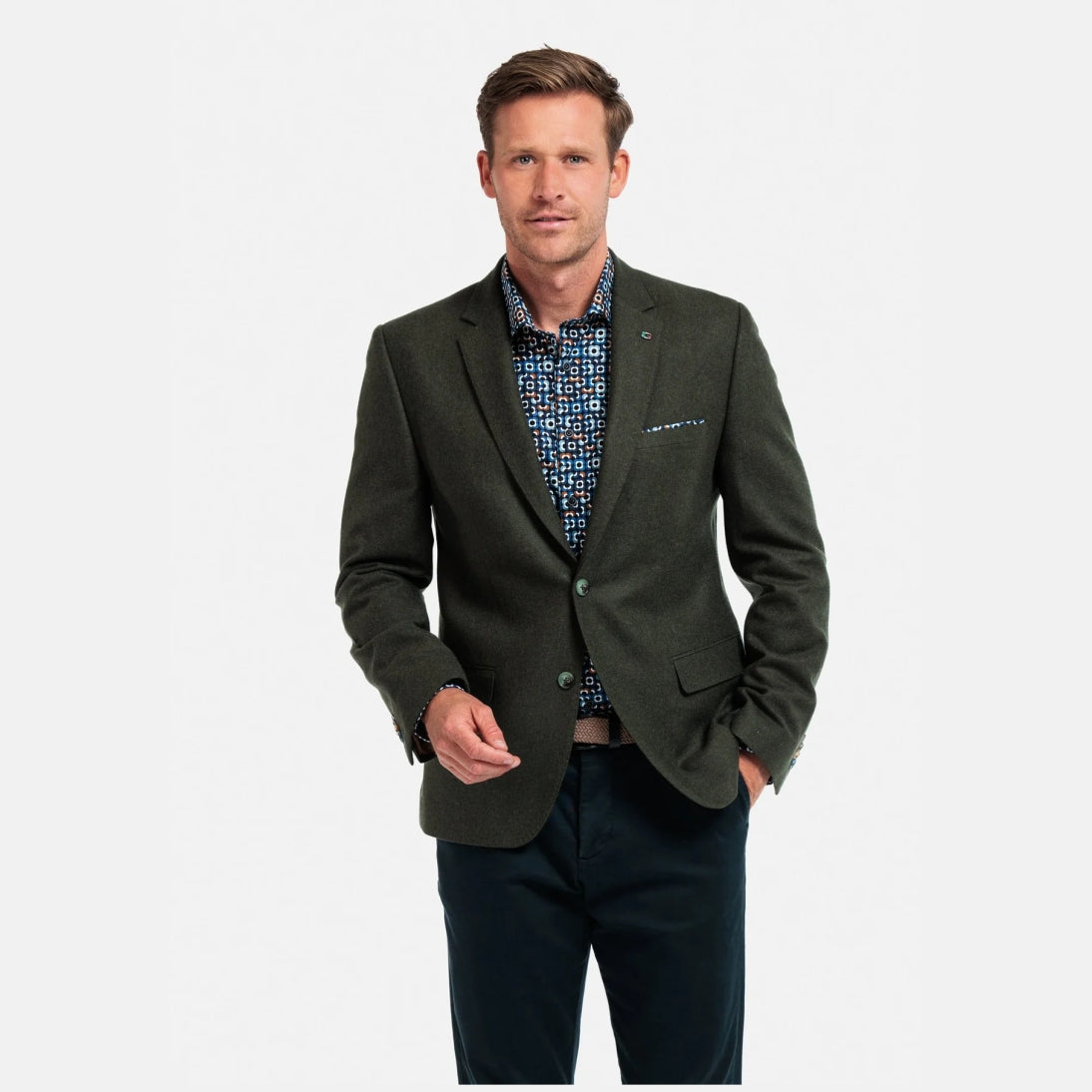 Giordano Wool Twill Sports Jacket Blazer Green 422610 – Jepsons