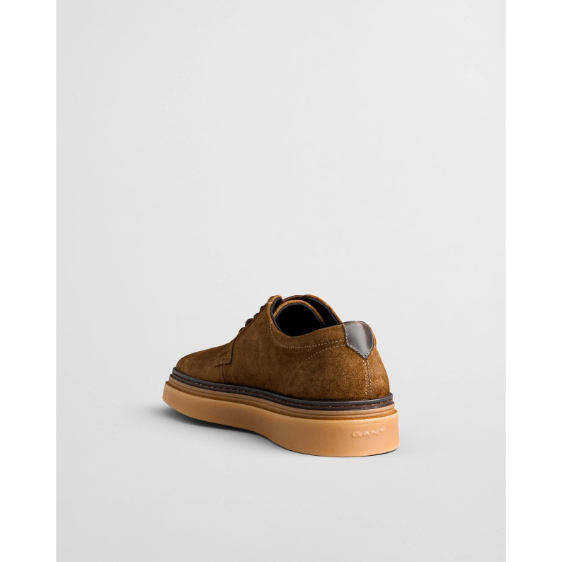 GANT Kinzoon Low Lace Suede Shoes in Brown for Men | UK