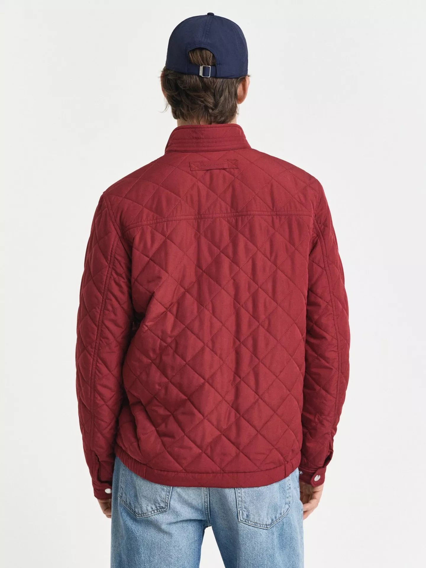 GANT Quilted Windcheater Jacket Plumped Red 7006340