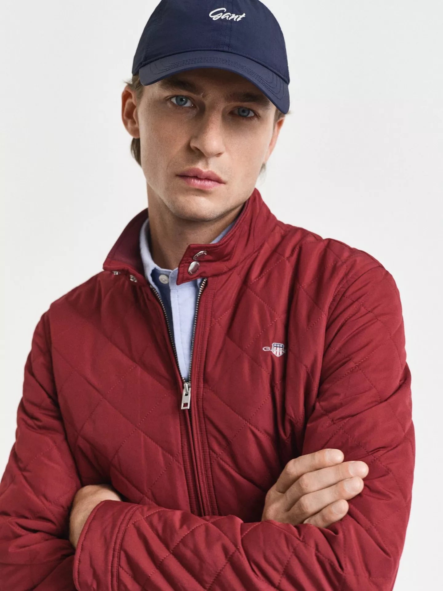 GANT Quilted Windcheater Jacket Plumped Red 7006340