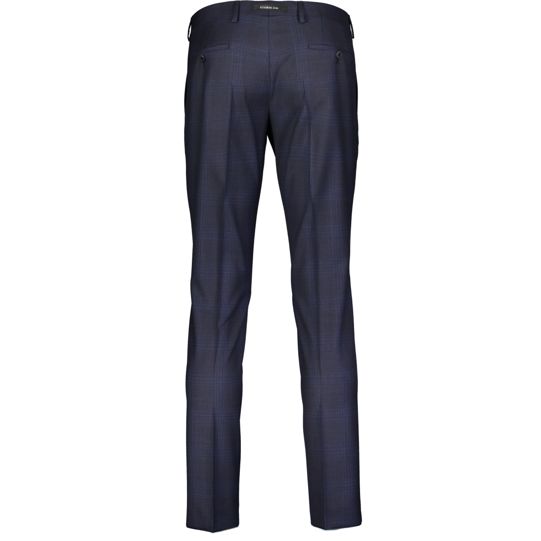 Roy Robson Dark Navy Check Pure Virgin Wool Suit Woven in Italy 01104