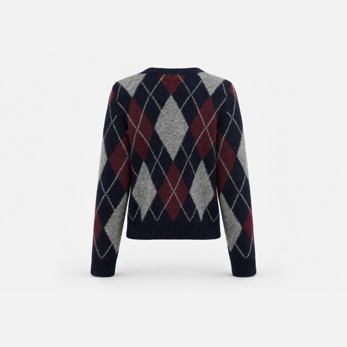 Brax Liz Argyle Jumper In Dark Blue 90-6055