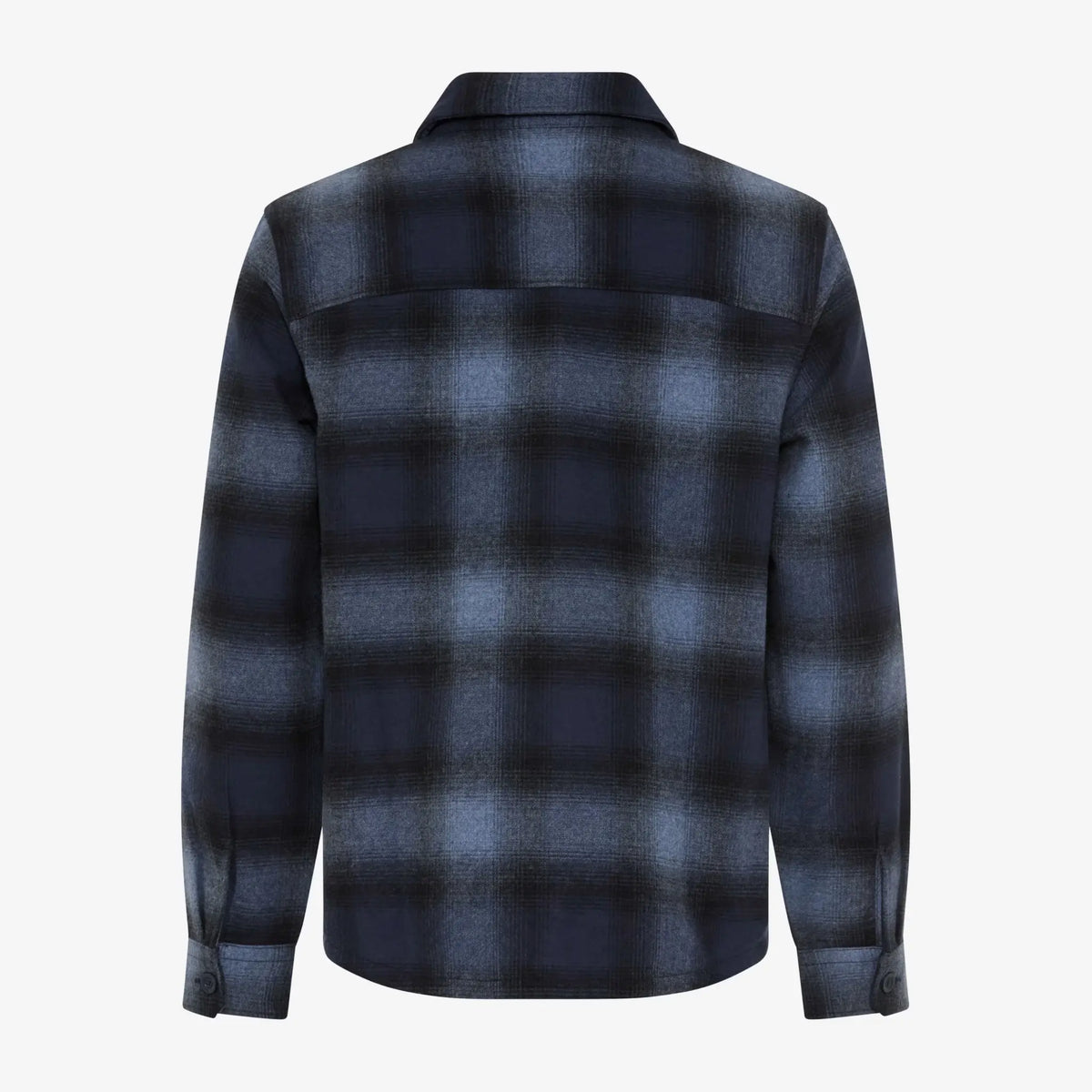Brax Santiago Overshirt Shacket in Navy Check