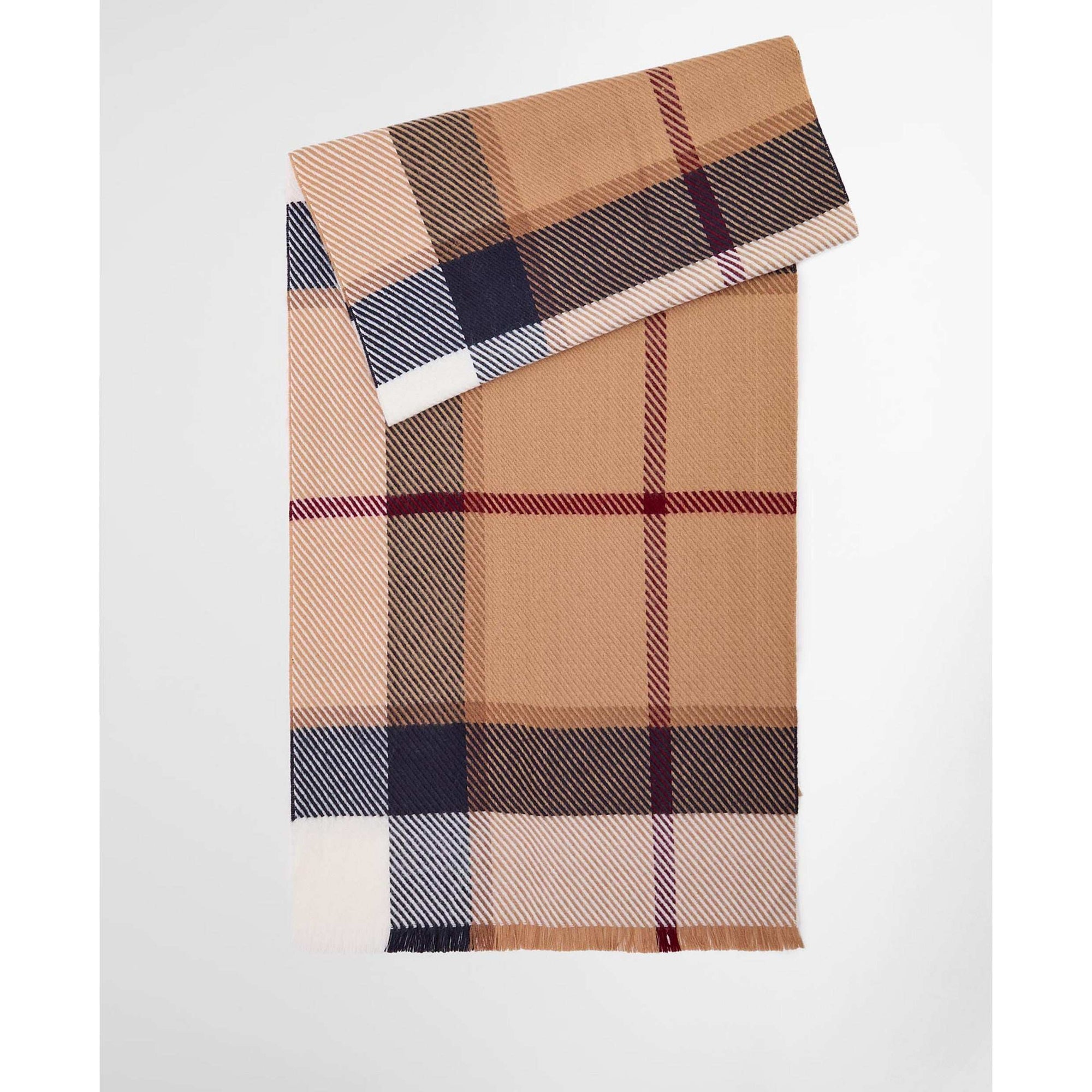 Barbour Blair Scarf In Hessian Tartan
