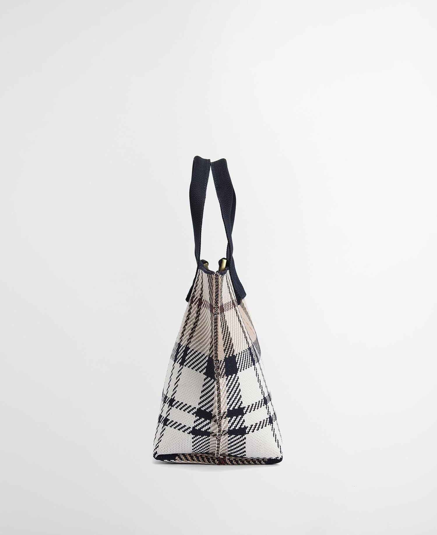 Barbour Layla Mini Tote Bag In Rosewood Tartan