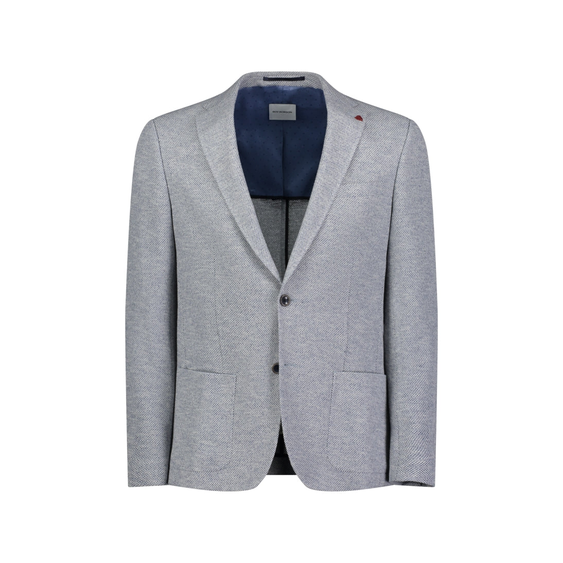 Roy Robson Regular Fit Light Blue Dress Jacket Cotton-Blend 14527 Blue