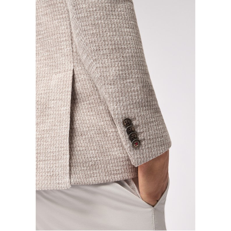 Roy Robson Slim Fit Cotton-Blend Jacket 14566 Brown