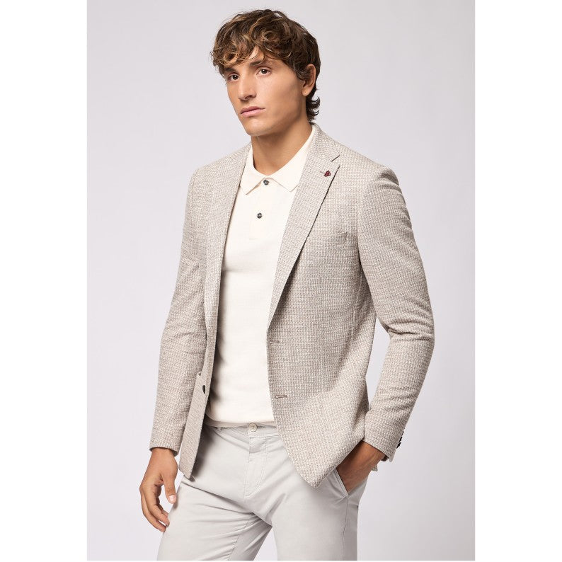 Roy Robson Slim Fit Cotton-Blend Jacket 14566 Brown