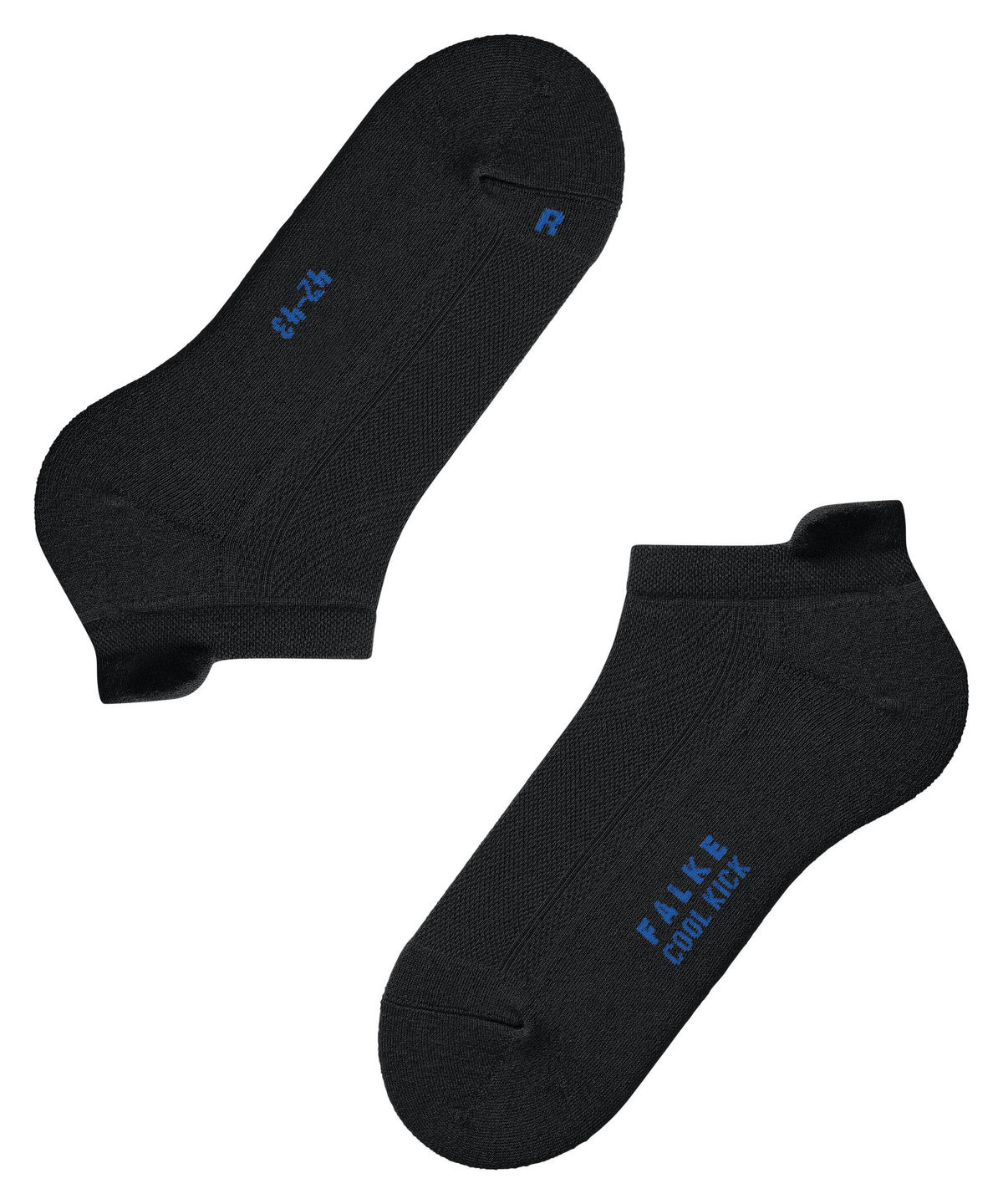 FALKE Cool Kick Unisex Sneaker Socks in Black