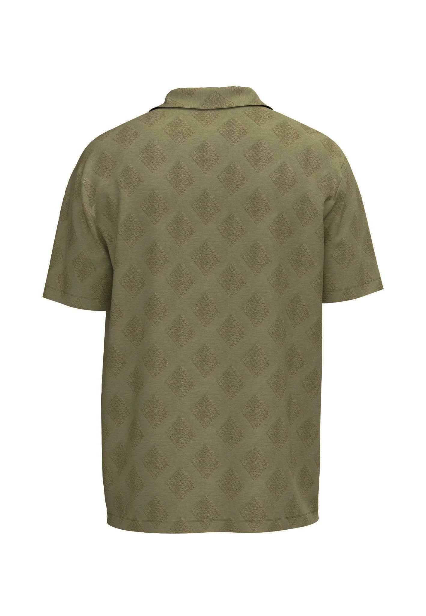 Fynch-Hatton Short-sleeved Shirt with Lapel Collar 1603-1212