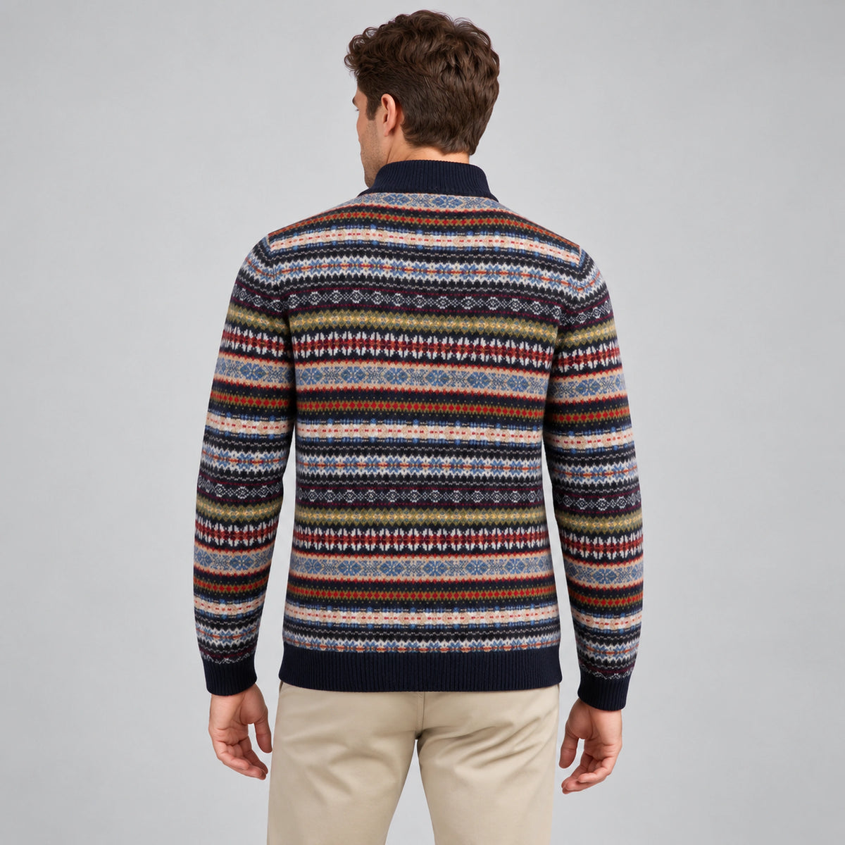 Fynch-Hatton Wool Half Zip Sweater 1610310