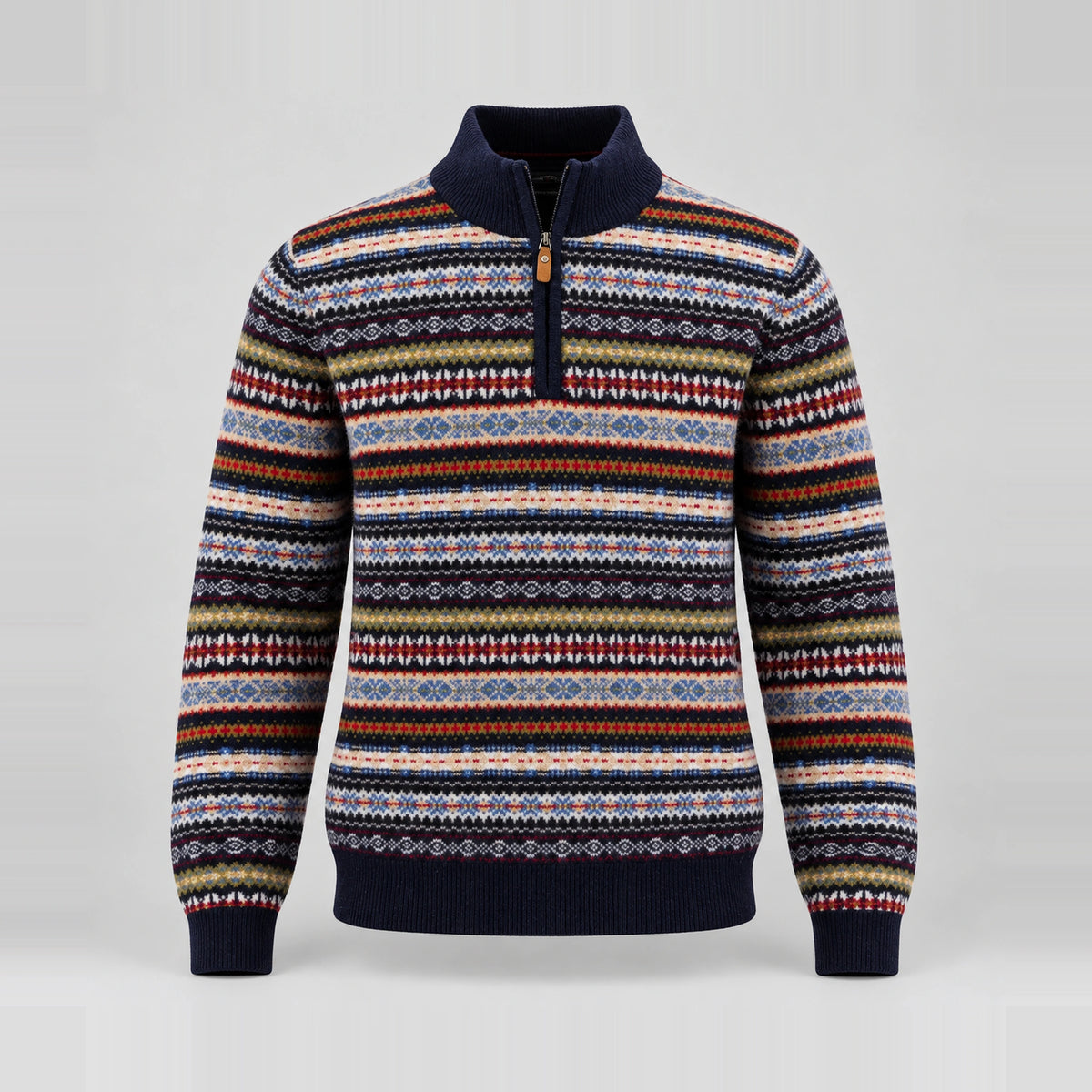 Fynch-Hatton Wool Half Zip Sweater 1610310