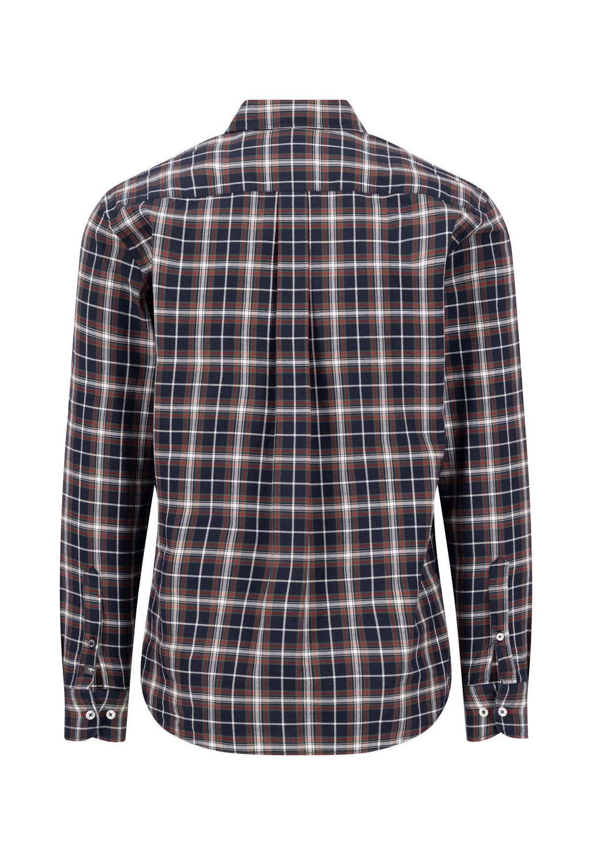Fynch-Hatton Iconic Check Shirt In Navy 16116300 in navy, photo 5