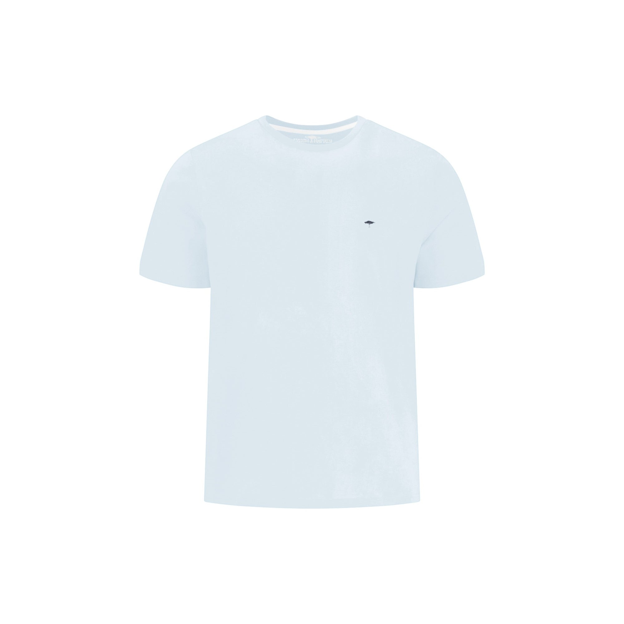 Light blue t-shirt on a white background