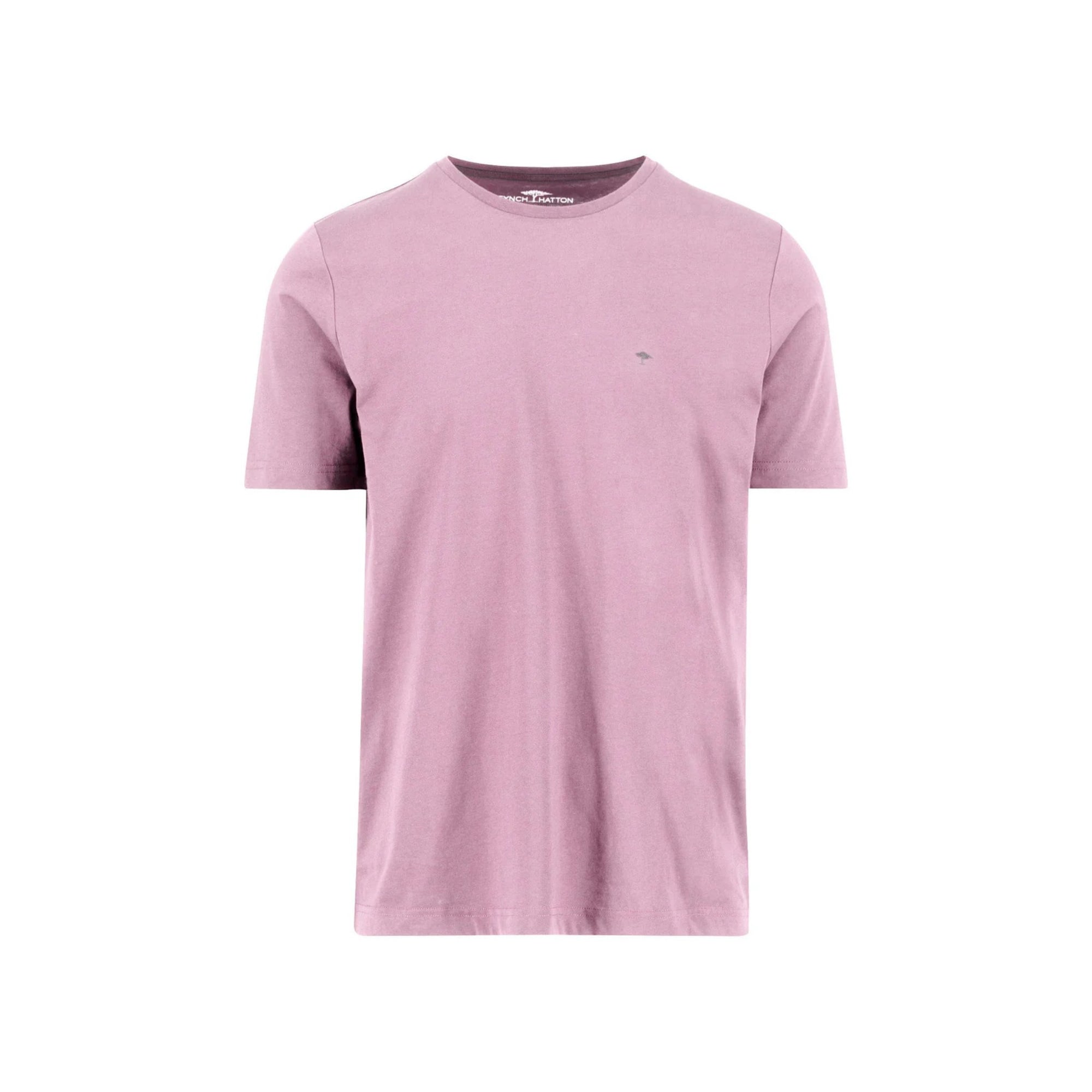 Pink t-shirt on a white background