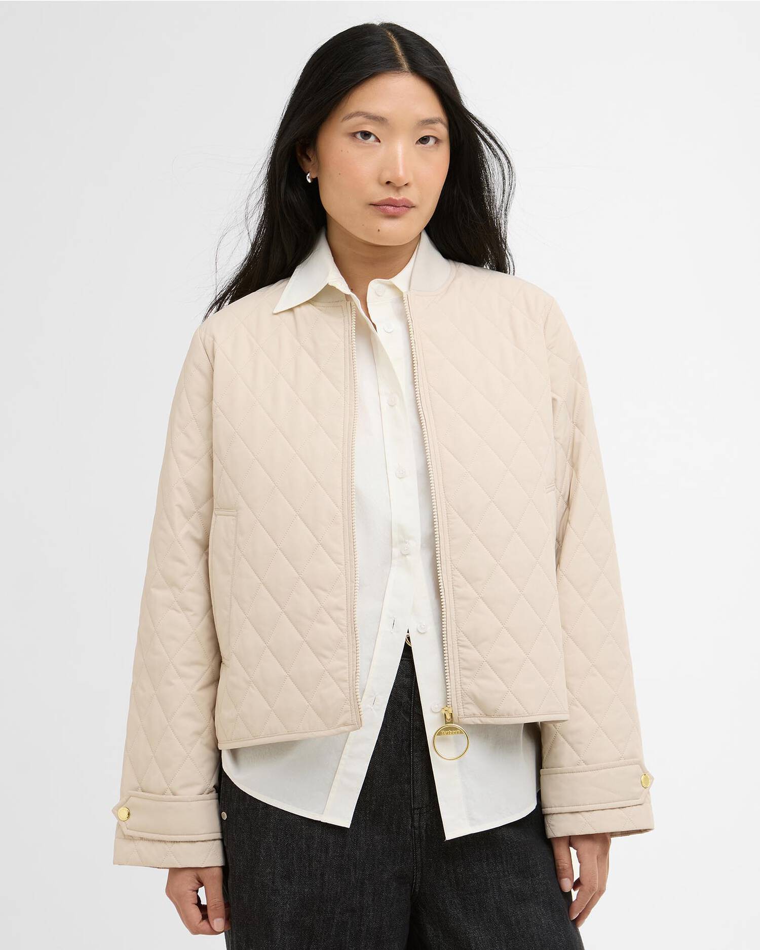 Barbour Whillan Quilted Jacket In Jasmine