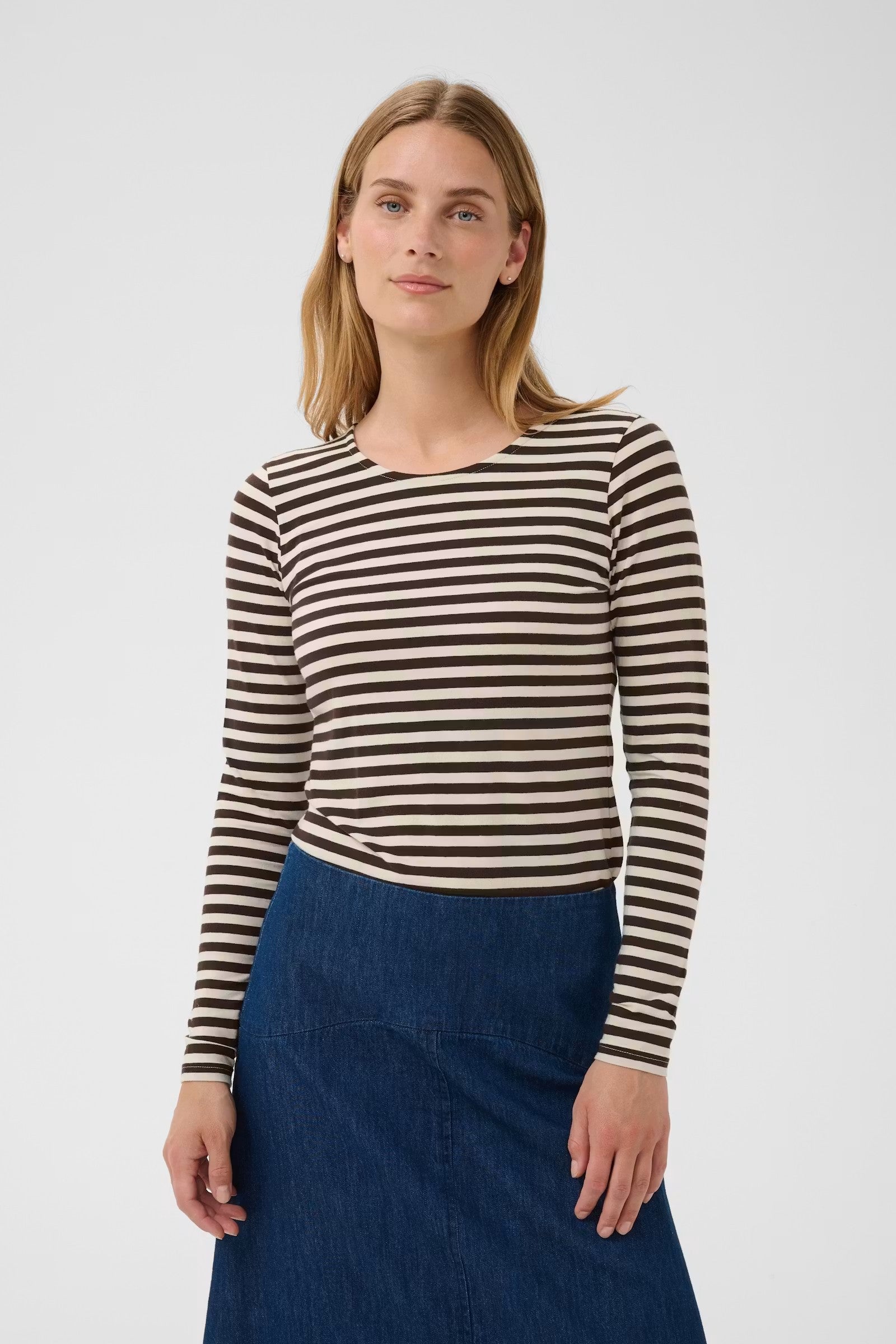 Part Two NemajasPW TShirt In Mole Stripe 30309911
