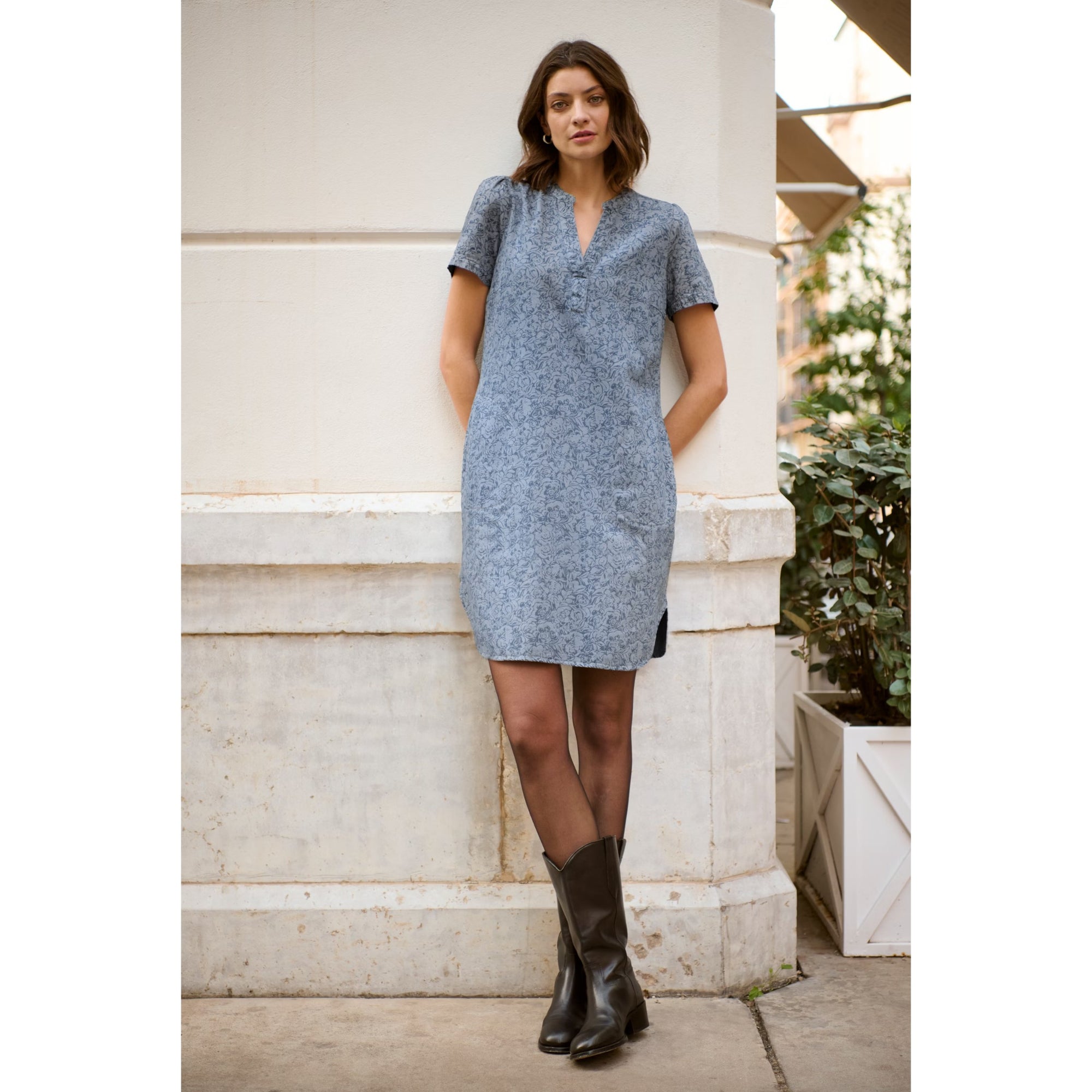 Part Two AminasePW Dress in Denim Rose 30309543