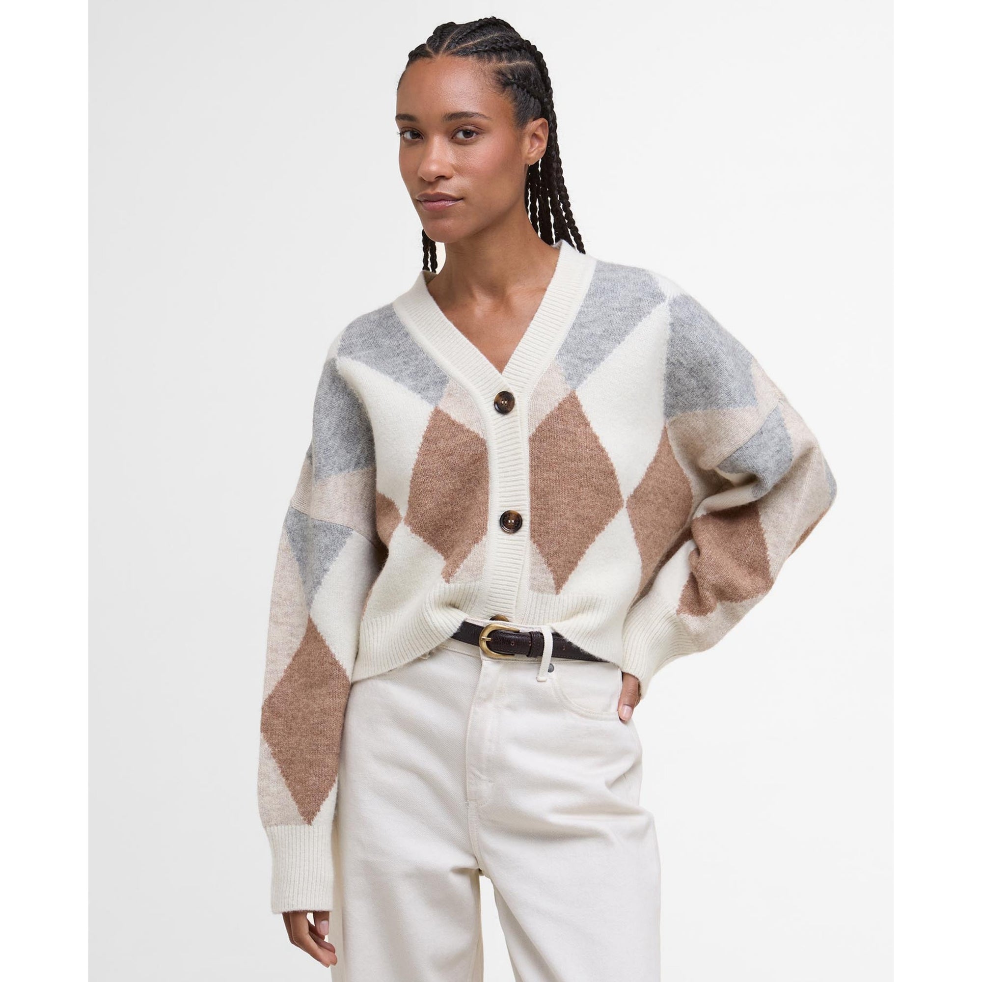 barbour-silvia-knitted-cardigan-multi-front-model