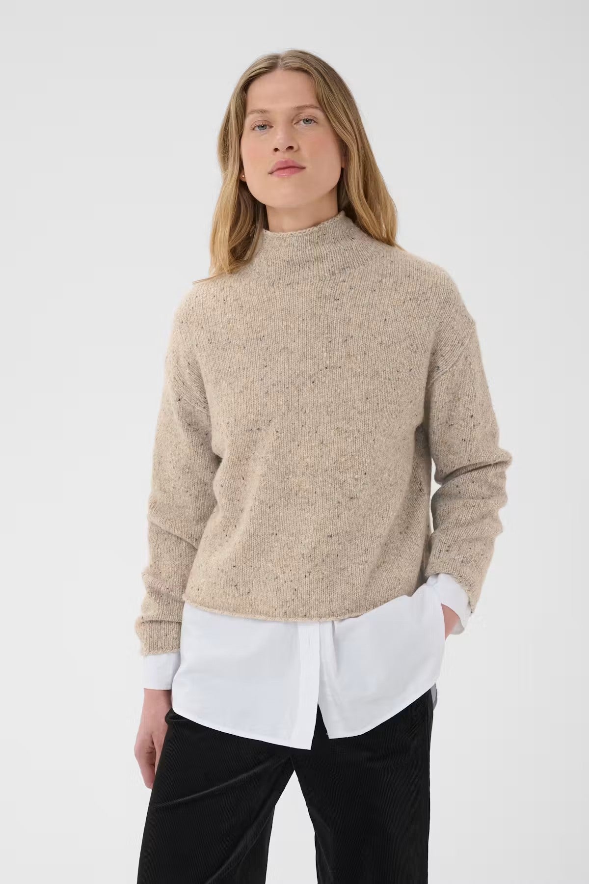 Part Two Chanelly Pullover In Neutral 30310844