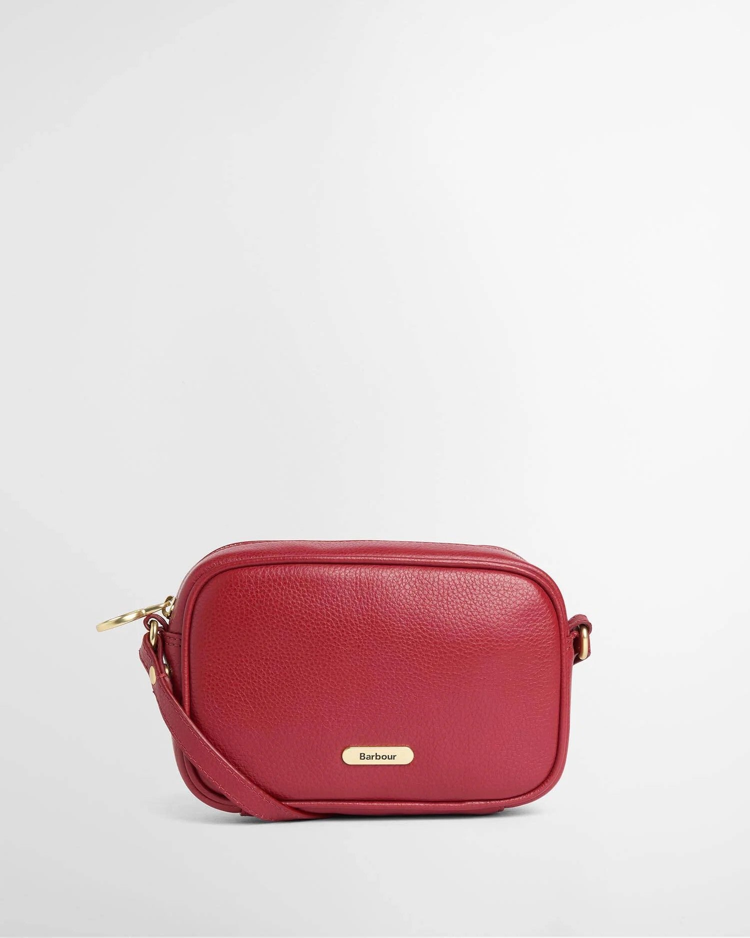 Barbour Daphne Leather Mini Crossbody Bag In Red LBA0546RE911