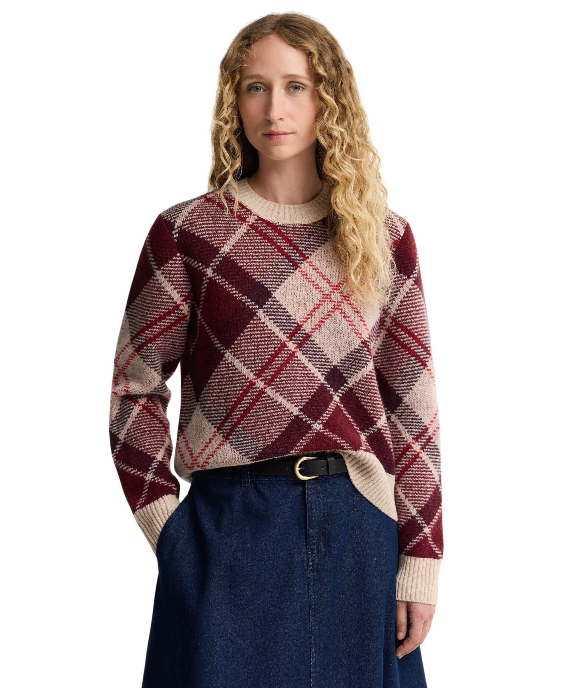 Barbour Stevie Knit Jumper In Multi LKN1840MI11
