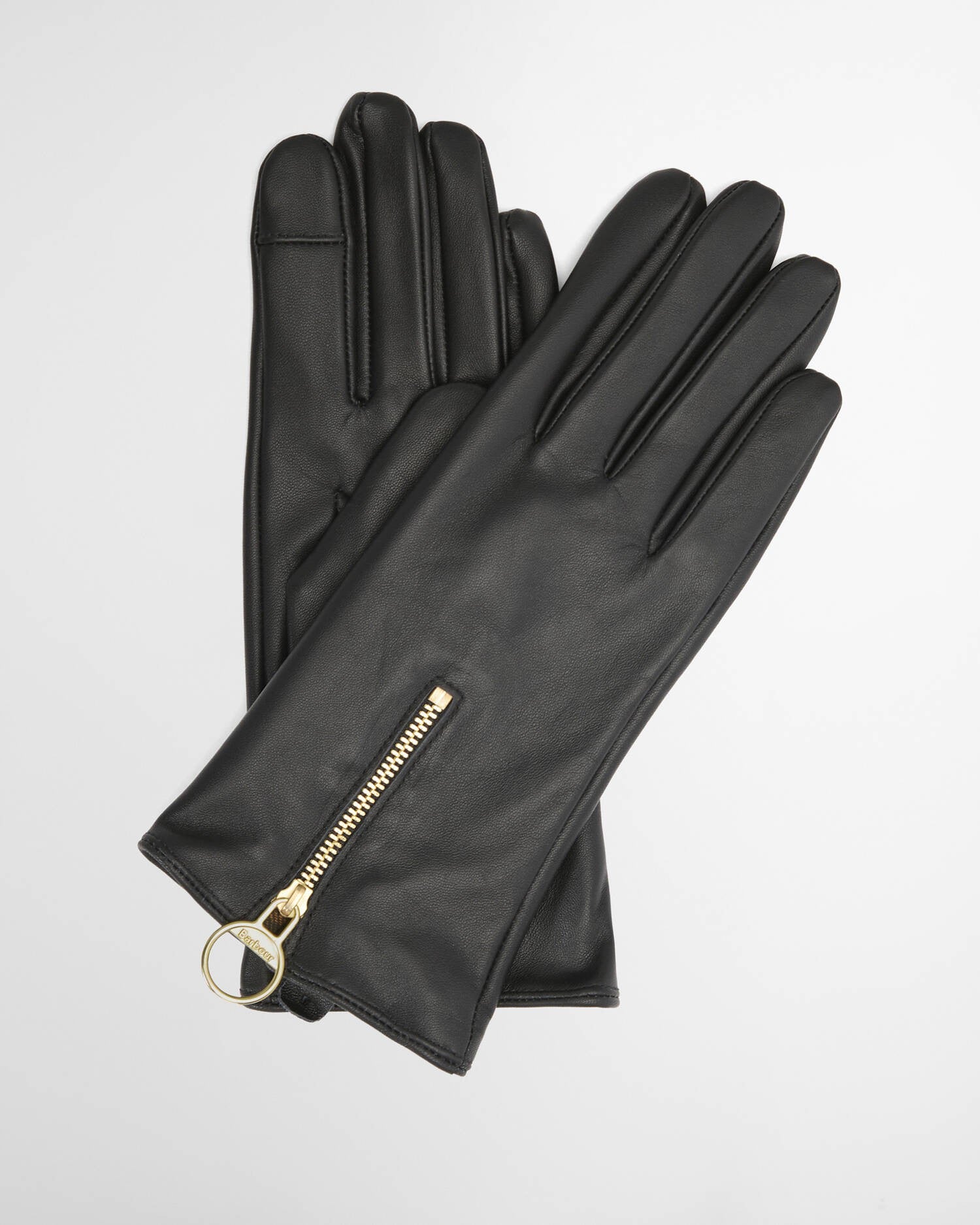 Barbour Arlene Leather Gloves In Black LGL0159BK31