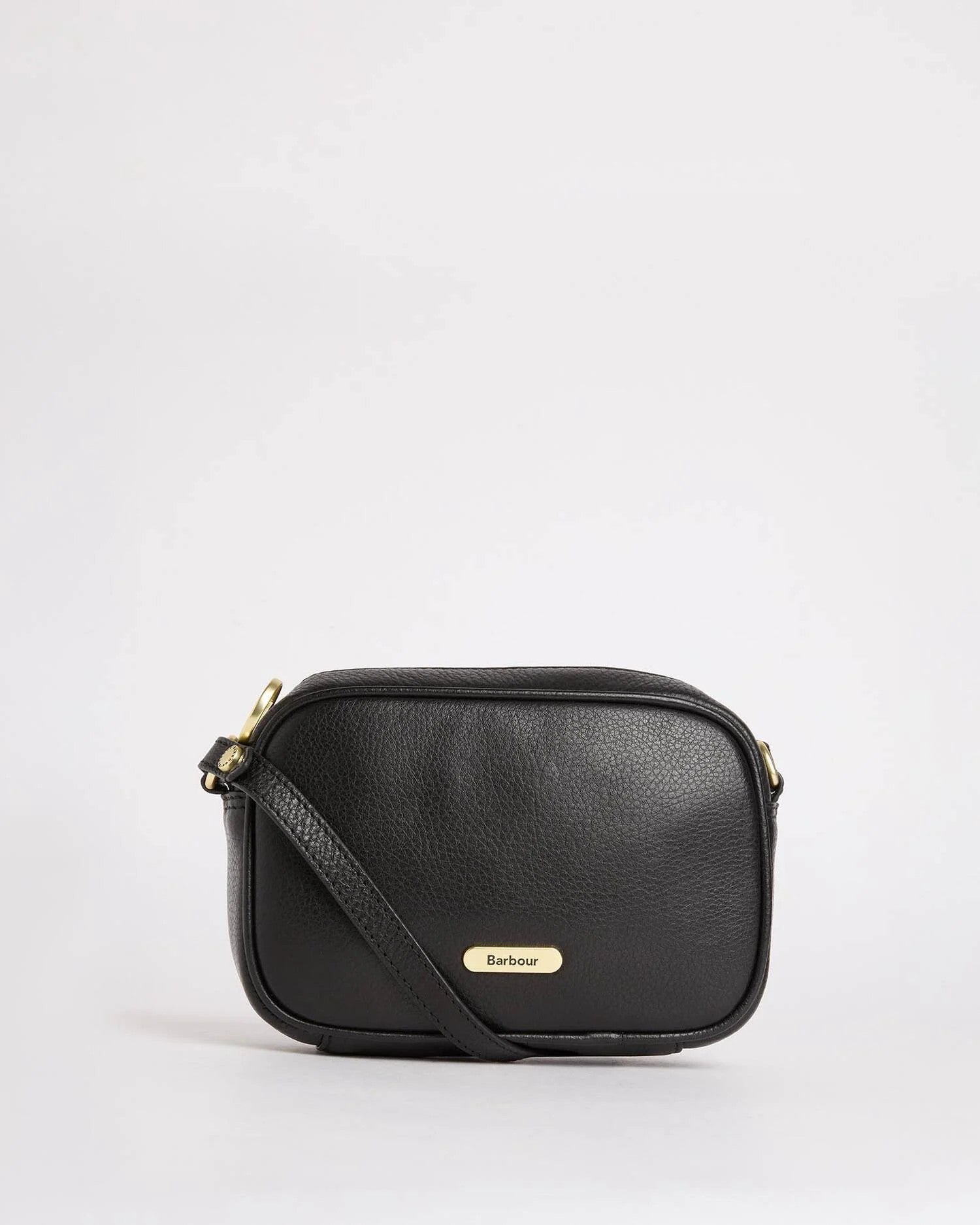 Barbour Daphne Leather Mini Crossbody Bag In Black LBA0546BK111