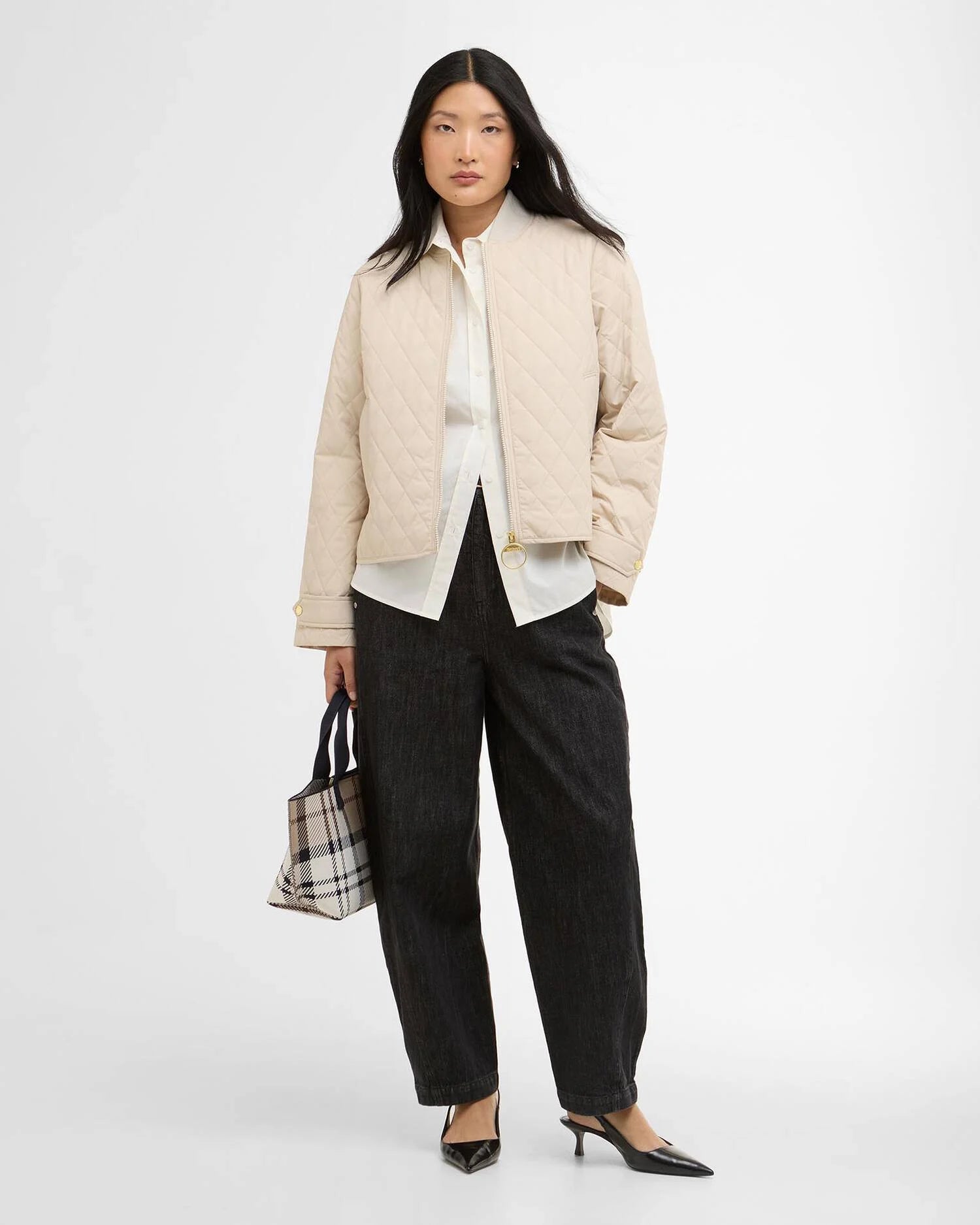 Barbour Whillan Quilted Jacket In Jasmine