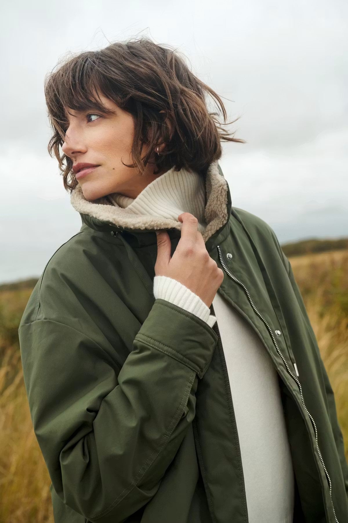 Part Two Cathia Coat In Beetl/Green 30310634