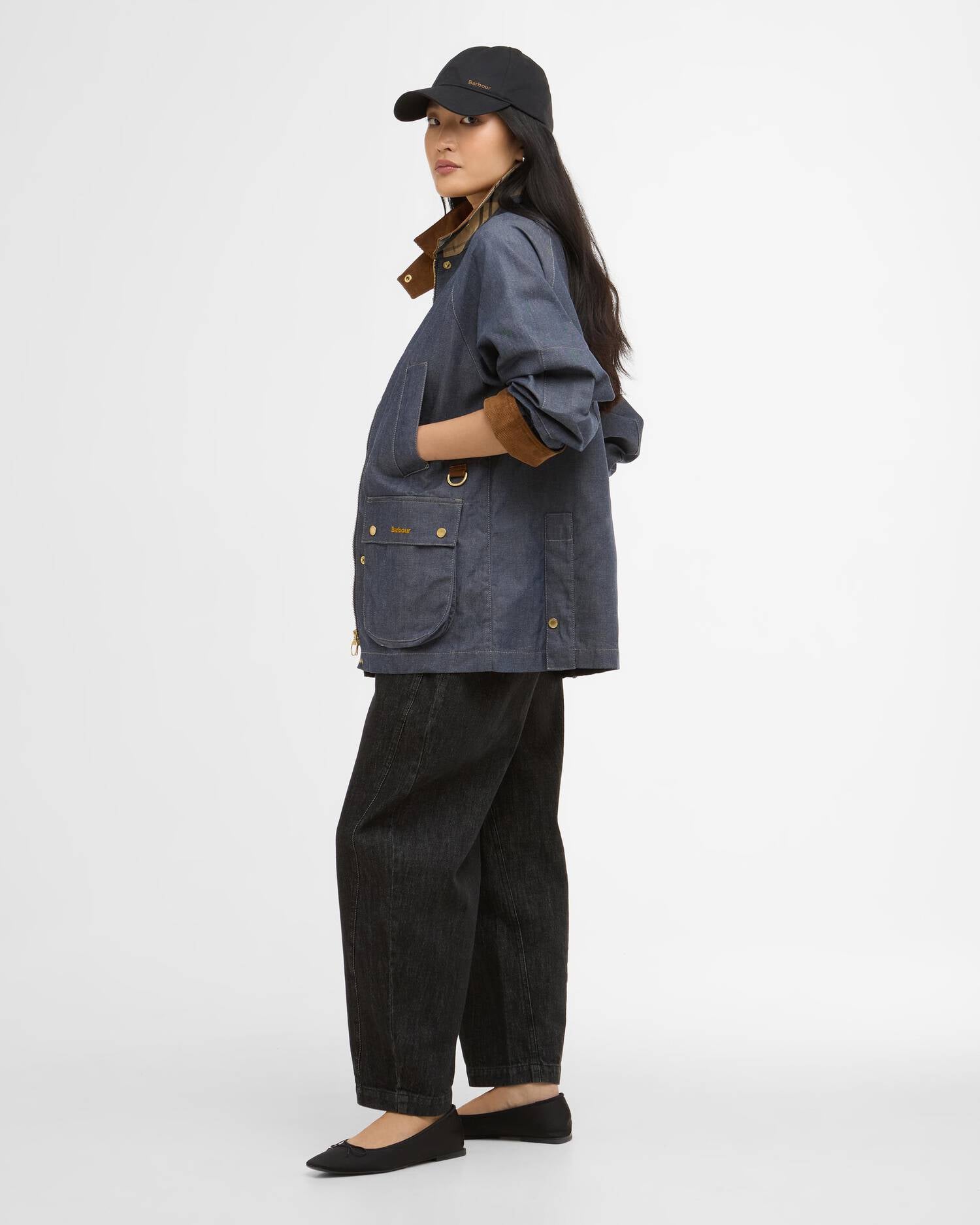 Barbour Asker Casual Jacket in Indigo