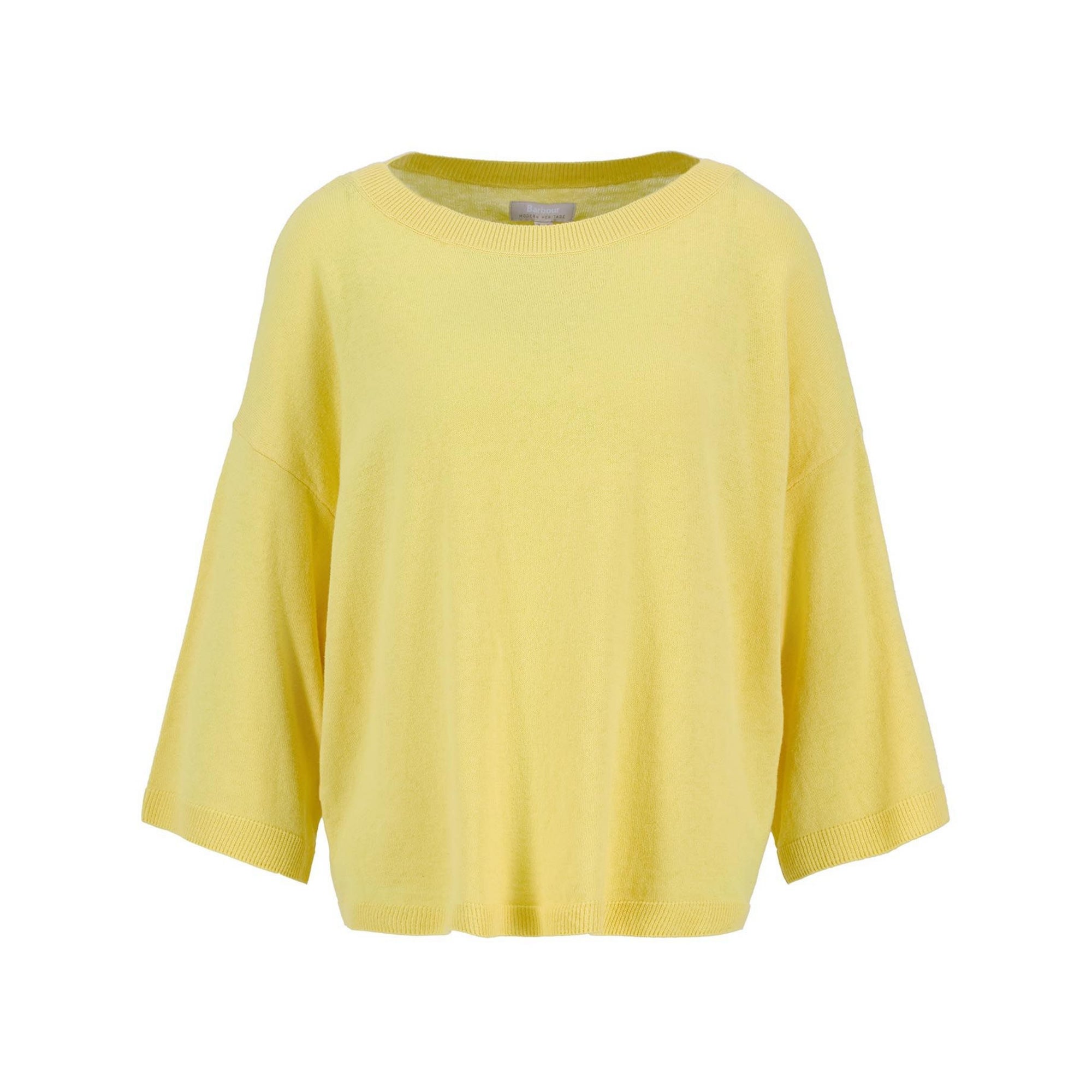Barbour Lucy Knitted Jumper in Sunray Yellow LKN1623YE32