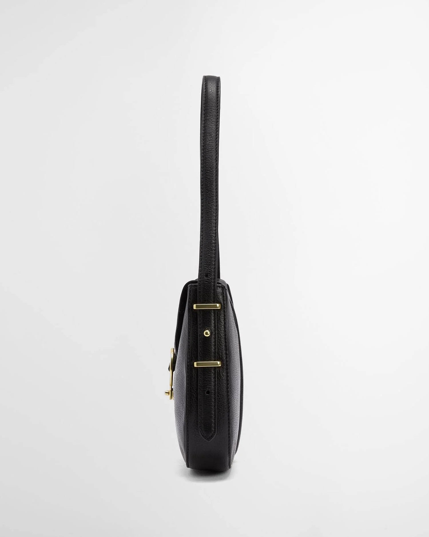 Barbour Alder Leather Sling Bag In Black  LBA0493BK111