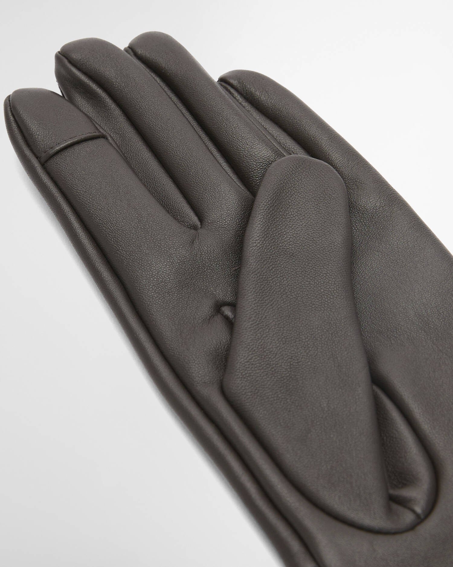 Barbour Dunswell Leather Patchwork Gloves In Brown LGL0162BR71