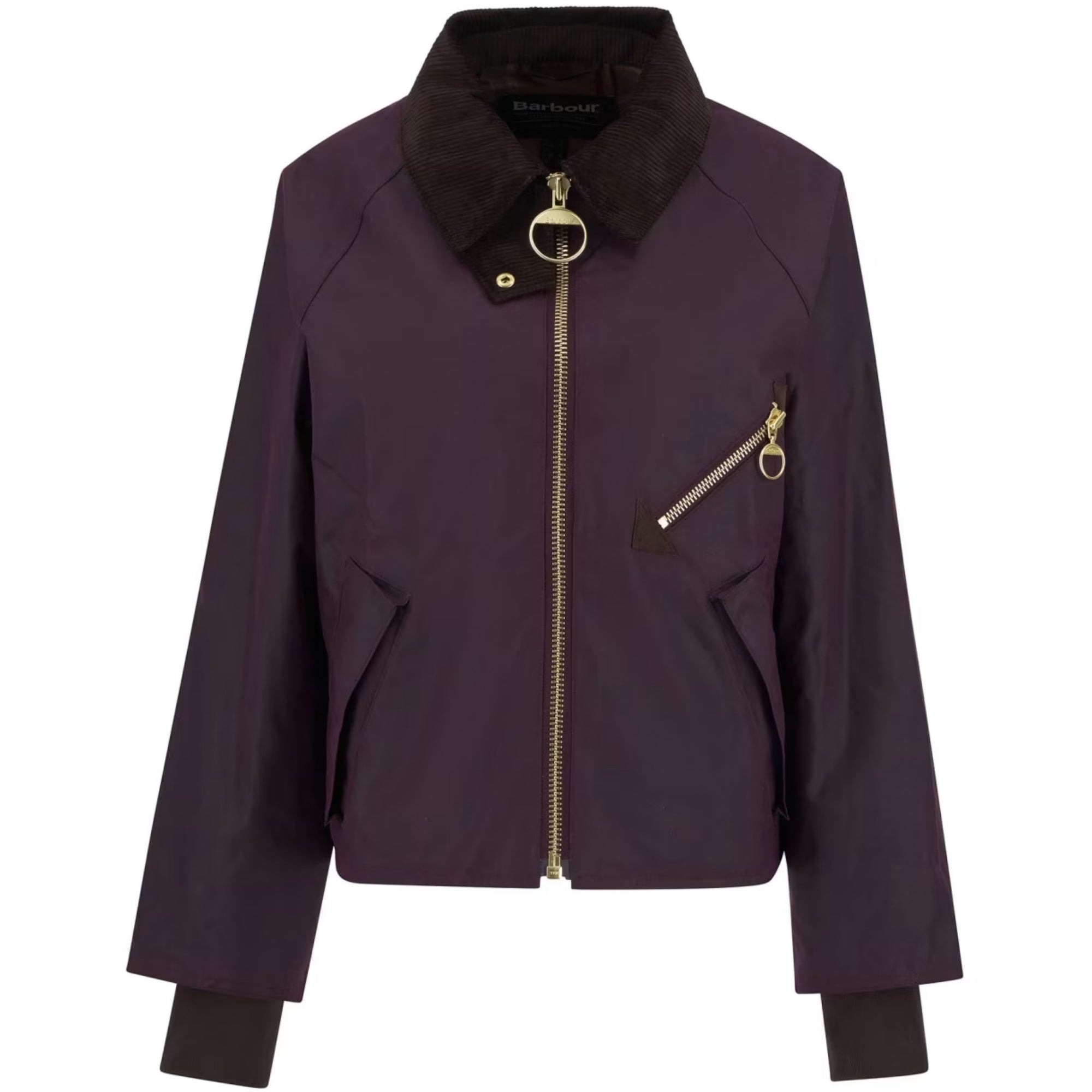 Barbour Arlene Wax Jacket Merlot/Muted Tartan LWX1482RE71