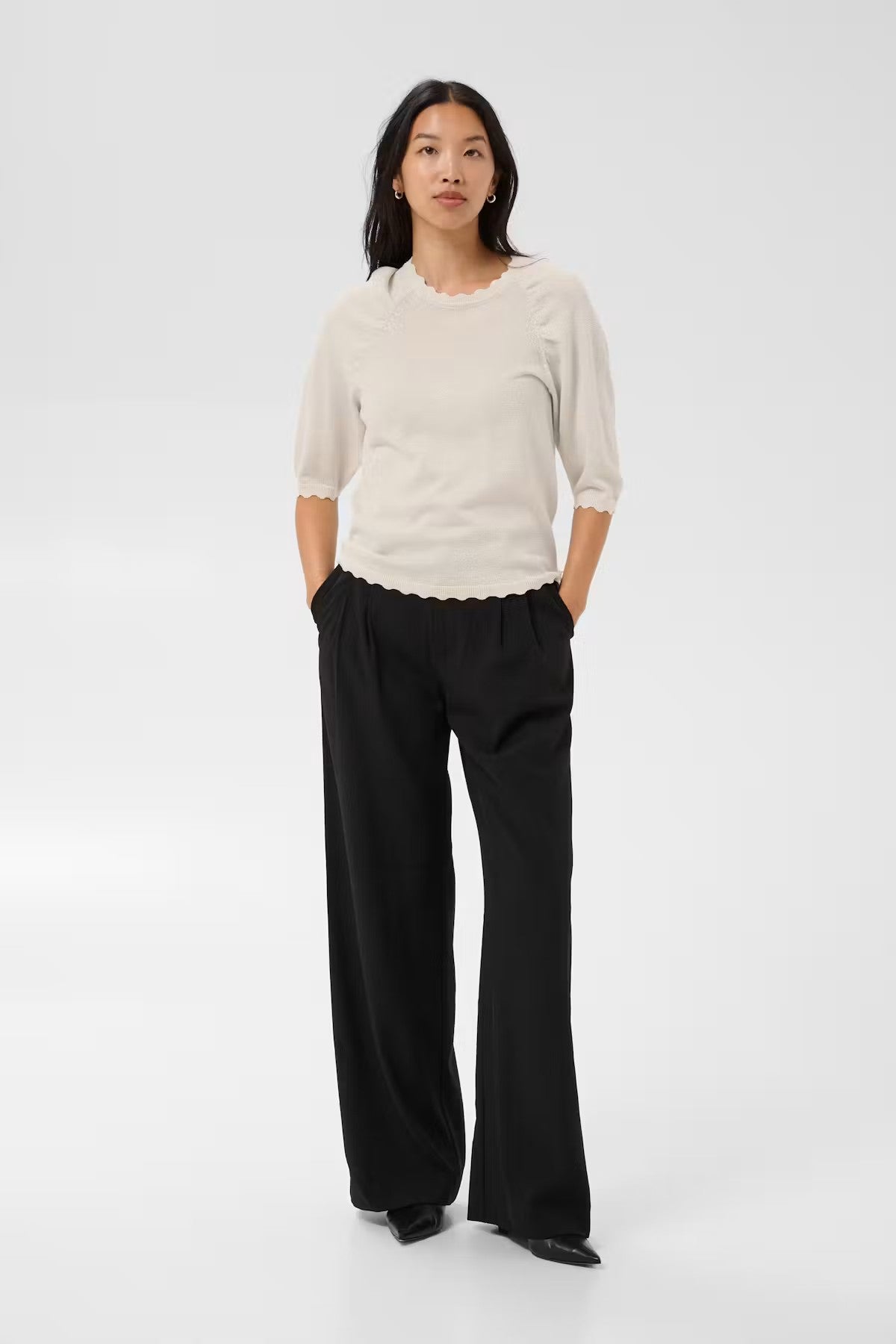Part Two Dot Glitter Knit 0996