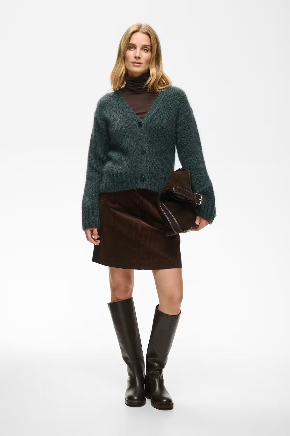 Part Two Lings Corduroy Skirt In Mole 30310896