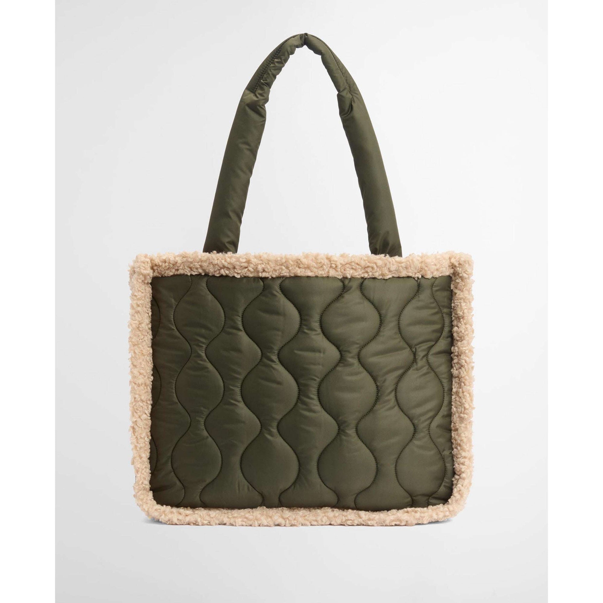 Barbour Marnie Quilted Tote - Olive