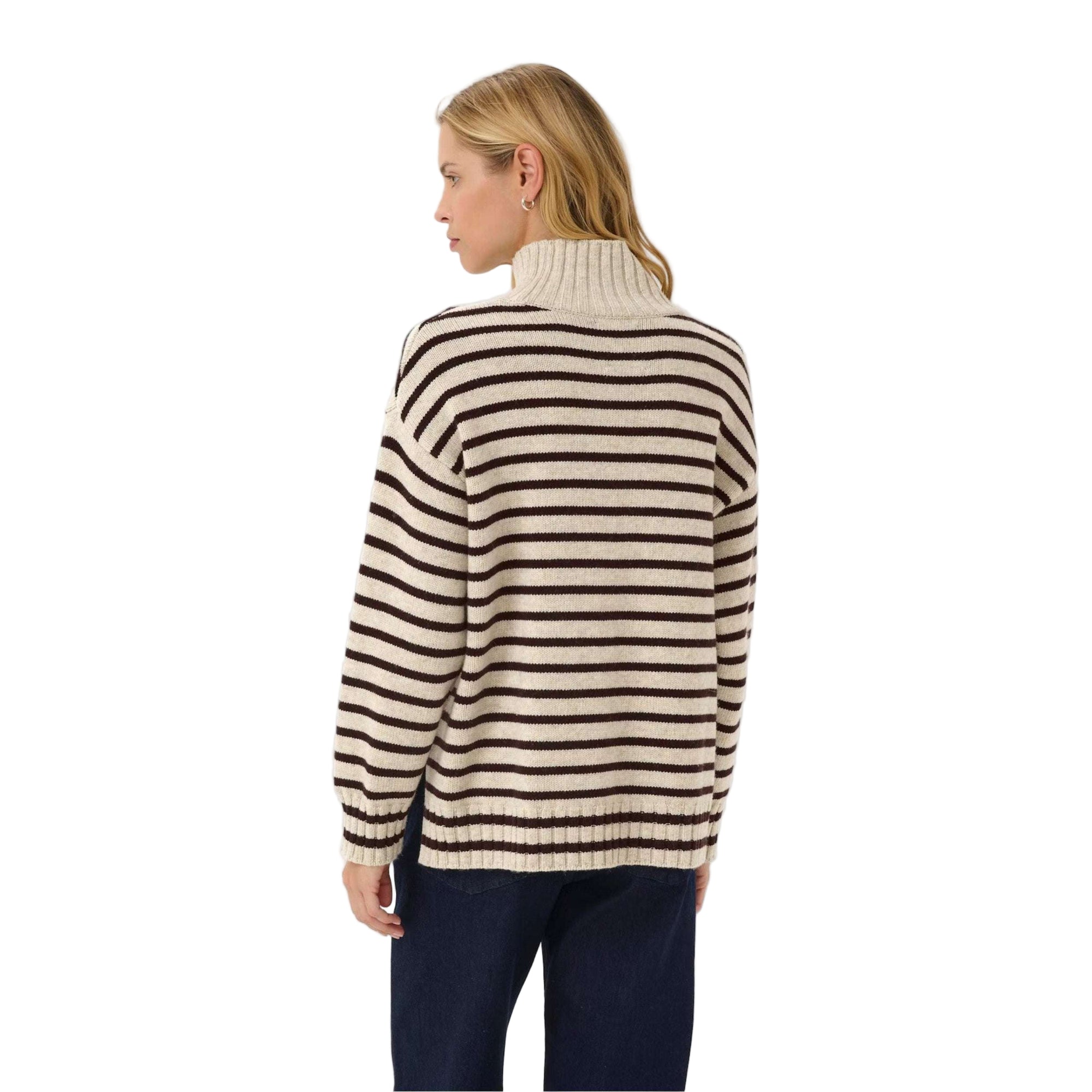 part-two-lilye-jumper-french-oak-melange-ganache-back