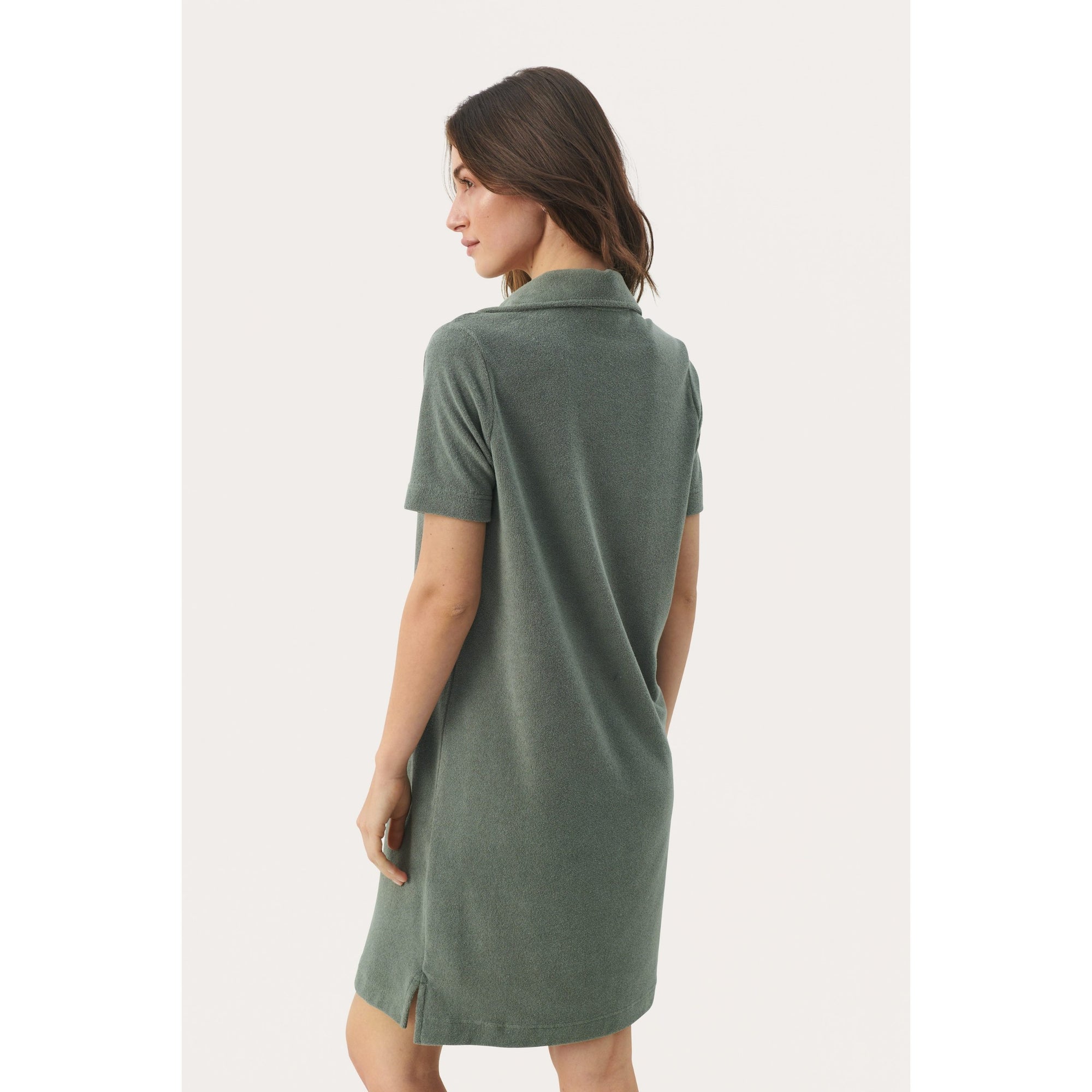 Part Two GiavannaPW Terry Towling Dress Agave Green 30308658
