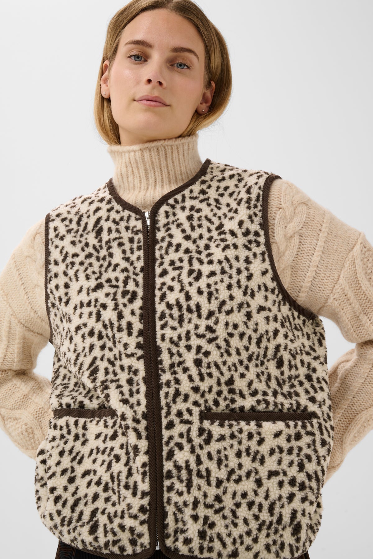 Part Two Camelie Warm Waistcoat Outerwear 0632