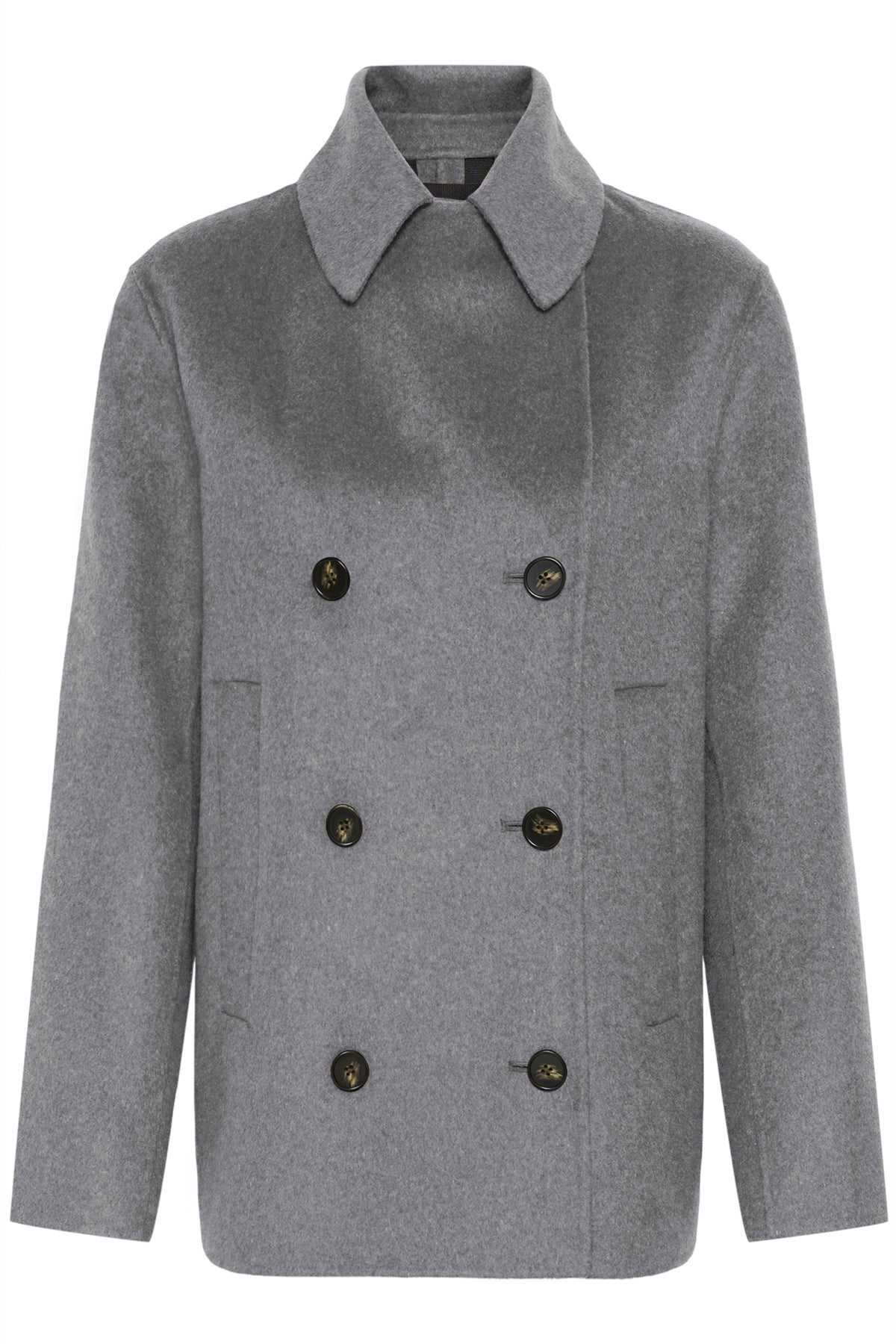 Part Two Celene Double-Brested Crop  Overcoat 0640