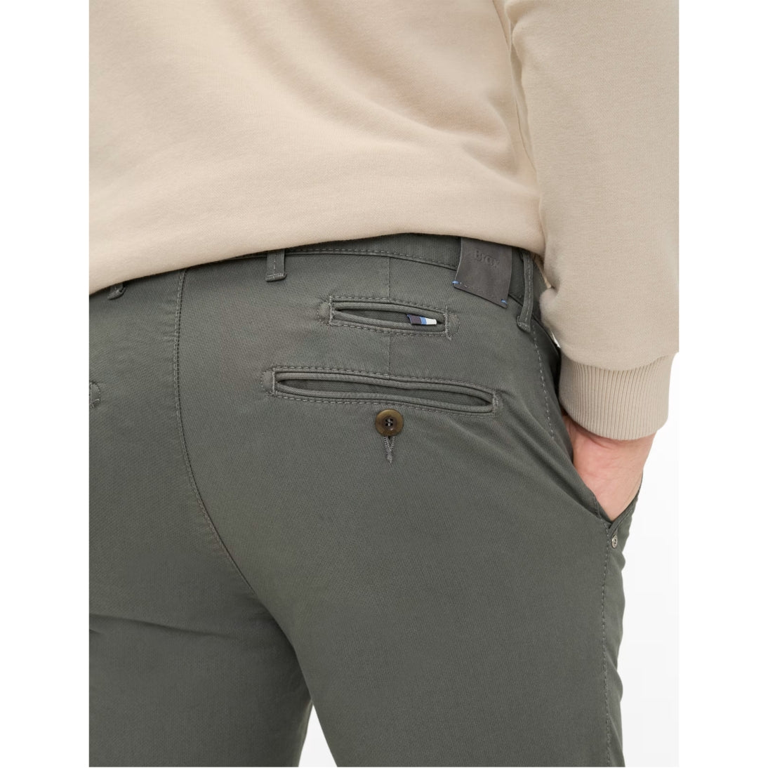 Brax Fabio Hi-Flex Stretch Modern Chino 81-3108 Olive
