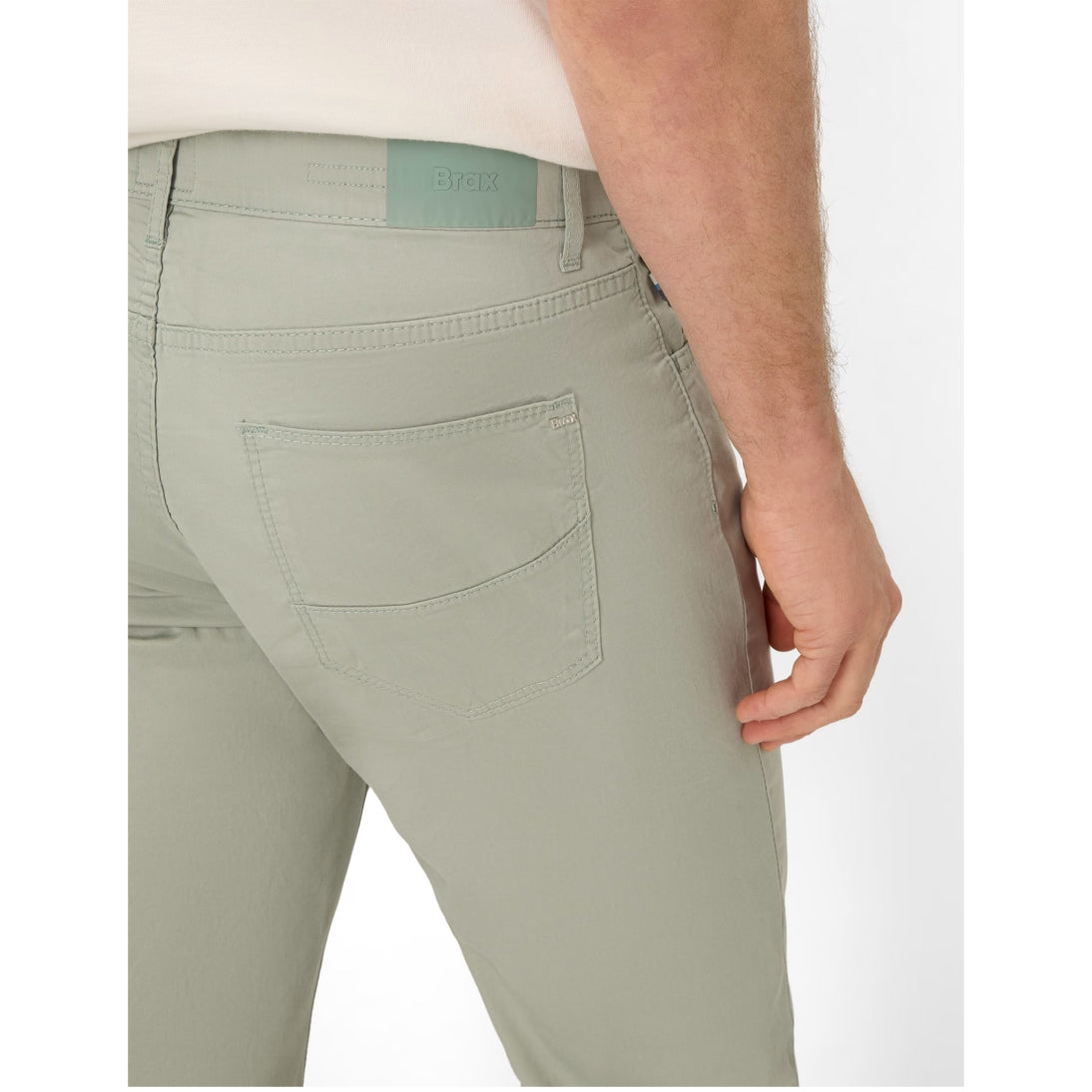 Brax Ultralight: five-pocket Stretch Jeans Cadiz Fit 81-3128 Avocado