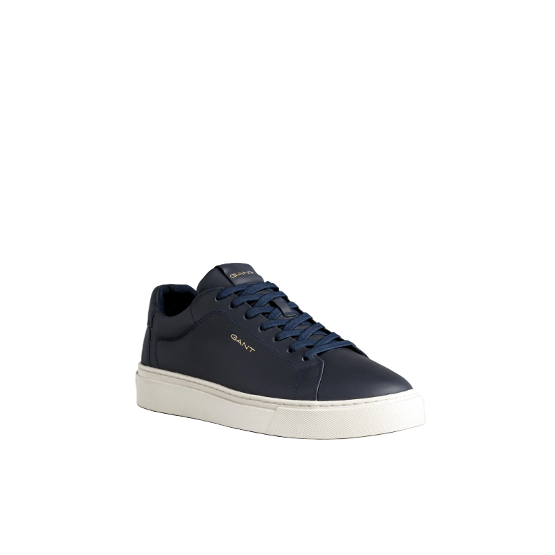 GANT McJulien Leather Sneakers in Marine front side