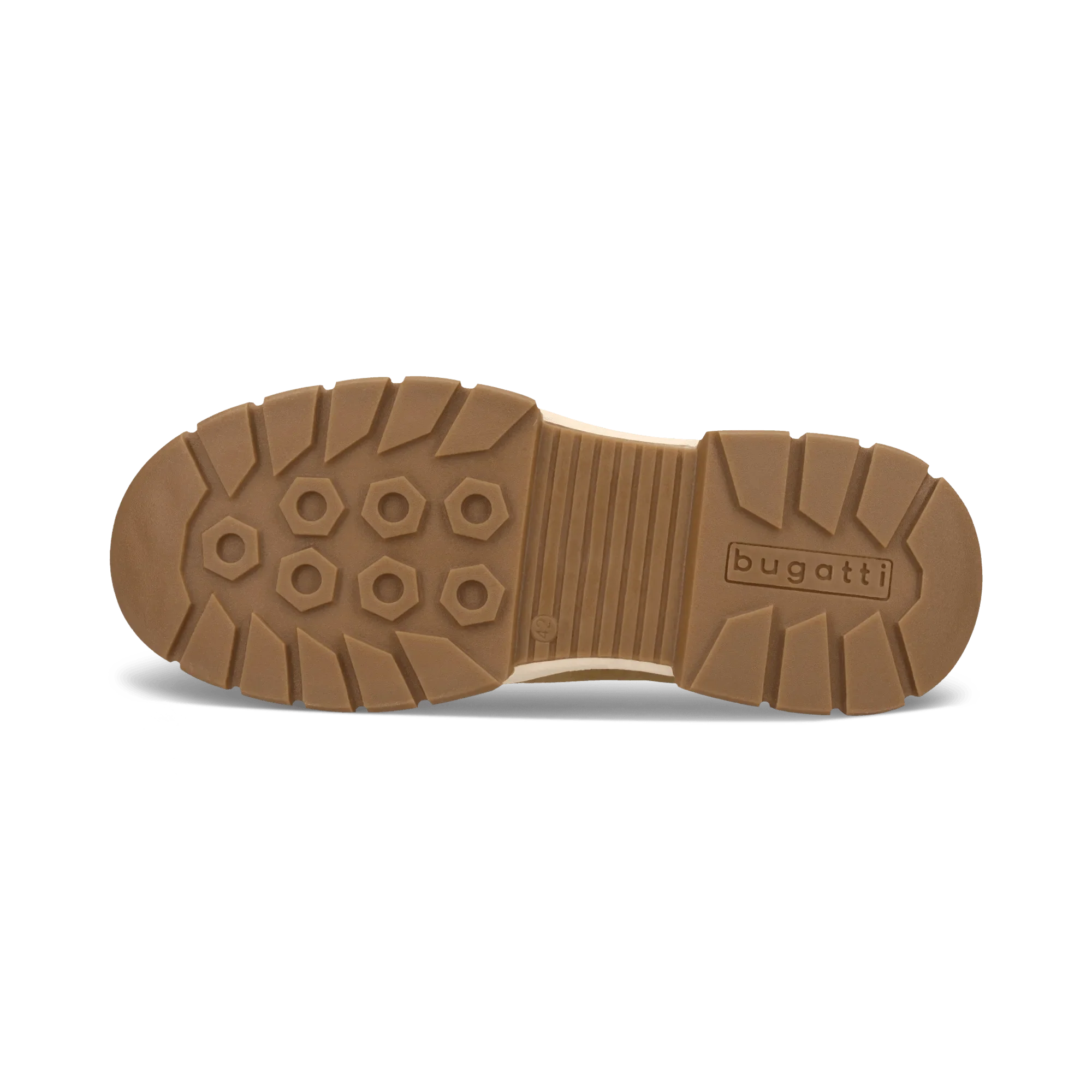 Bugatti Bernia TEX Water-Resistant Lace-Up Boots in Yellow