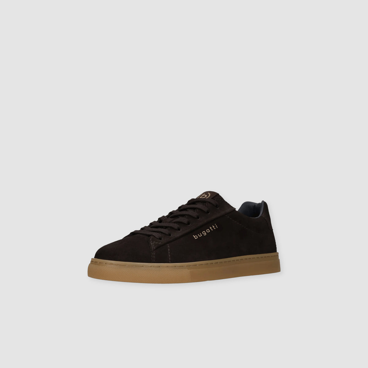 Bugatti Suede Leather Sneaker Fido Dark Brown AS206-1400
