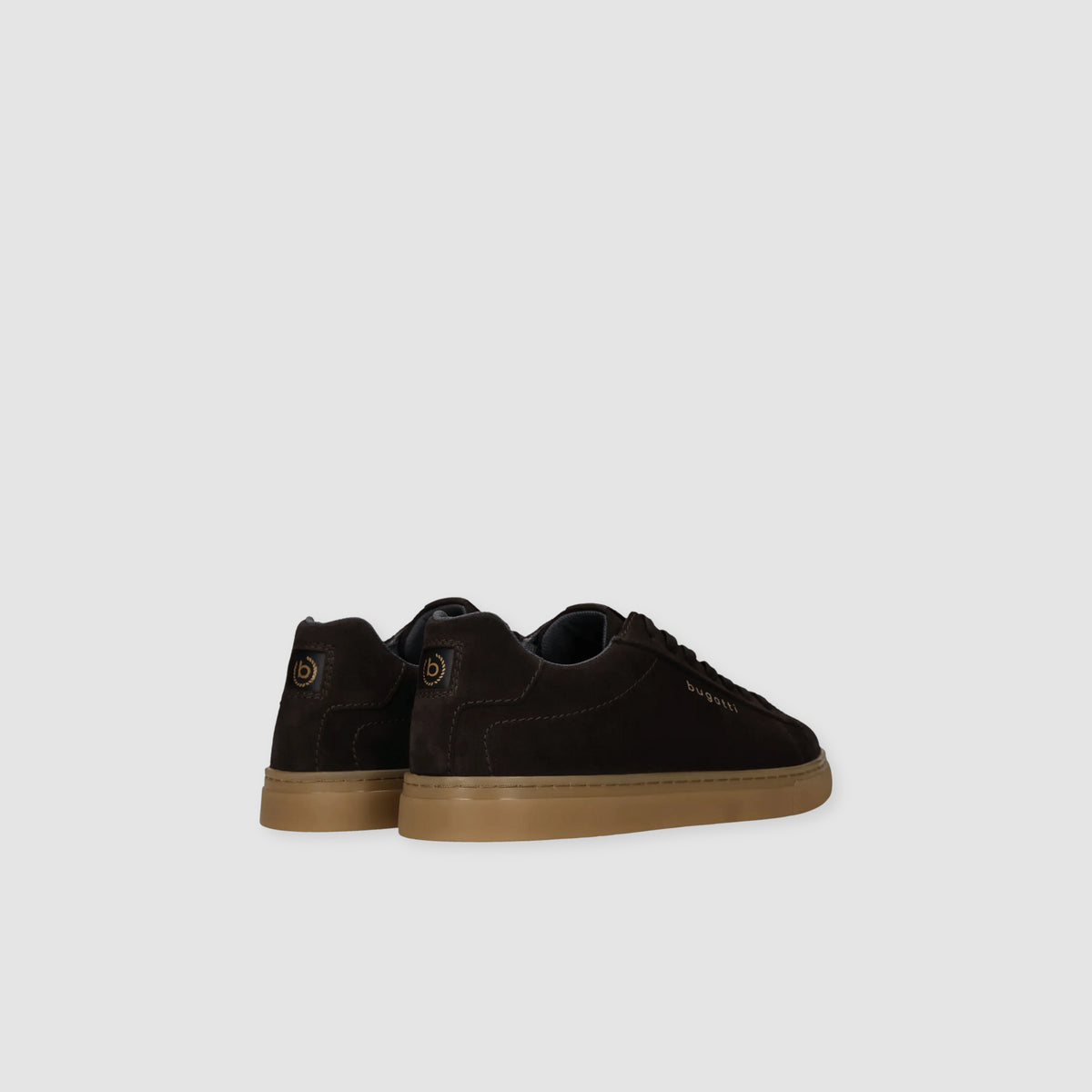 Bugatti Suede Leather Sneaker Fido Dark Brown AS206-1400