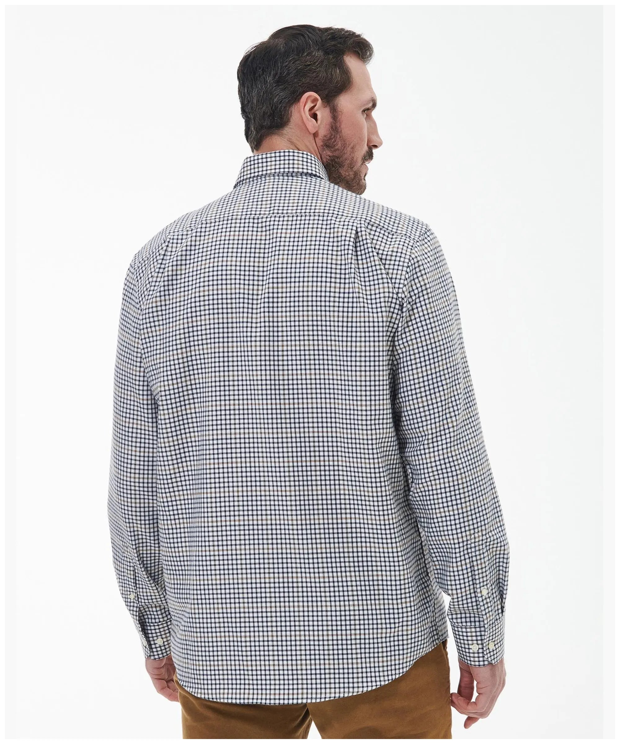 Barbour Henderson Shirt in Whisper White MSH5044WH32