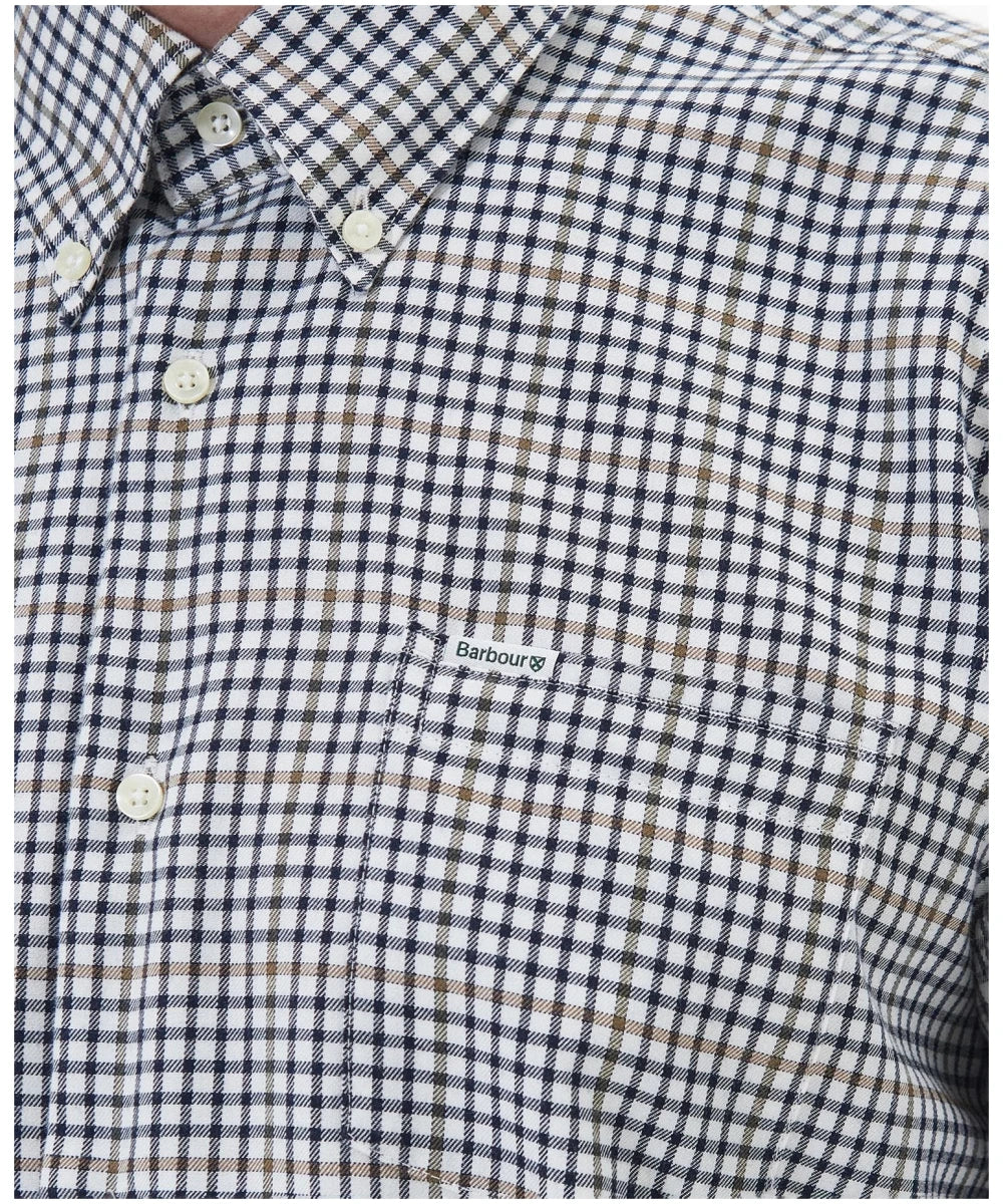 Barbour Henderson Shirt in Whisper White MSH5044WH32